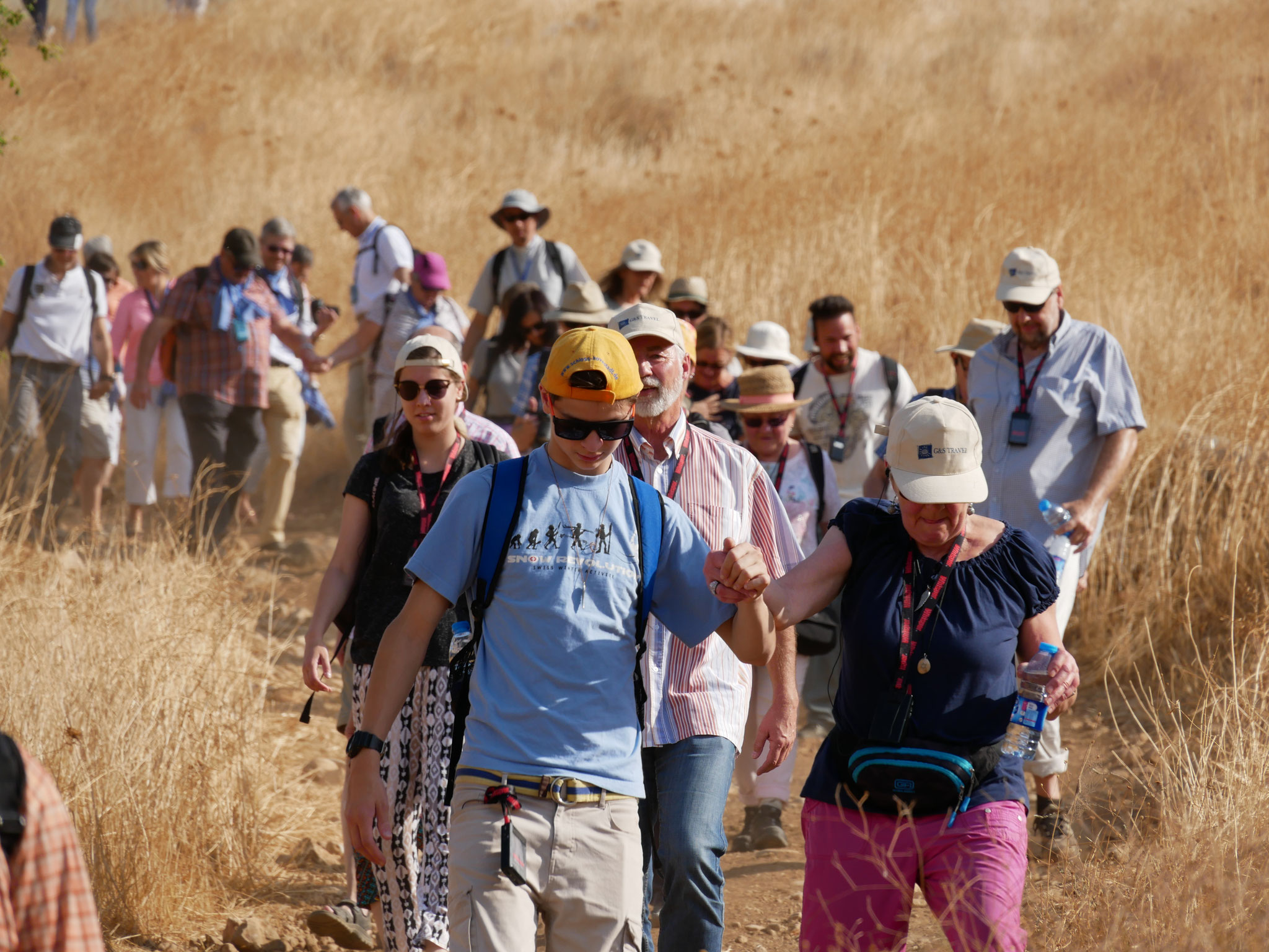 Wanderung hinunter zu Petri Schiffstelle