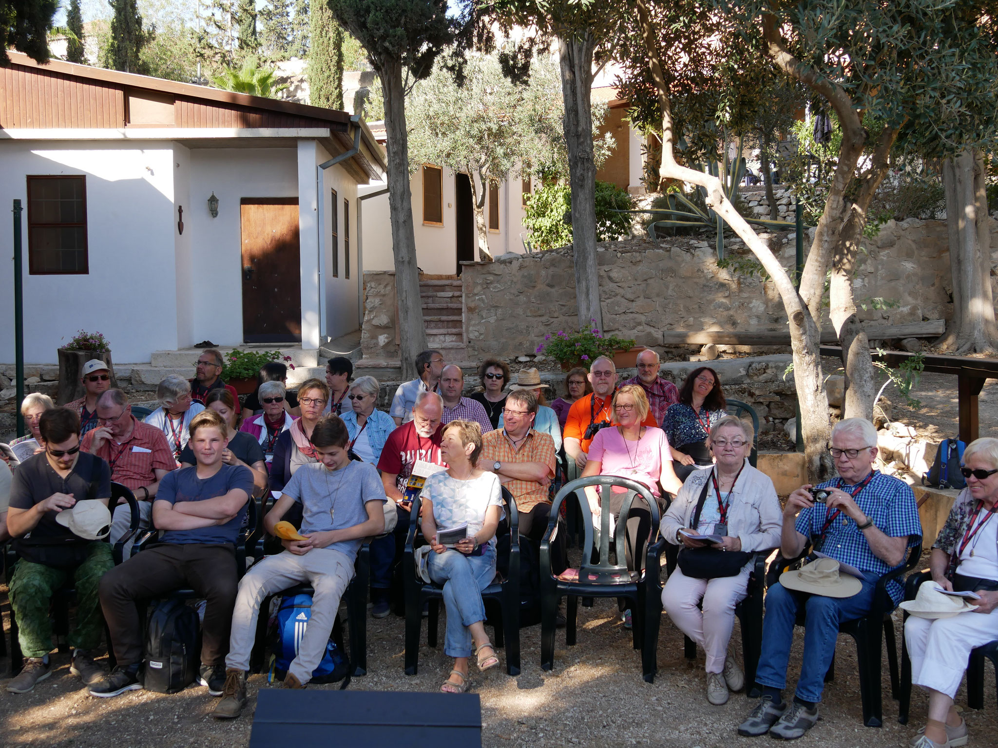 Gottesdienst bei den "Kleinen Brüdern Jesu" in Nazareth