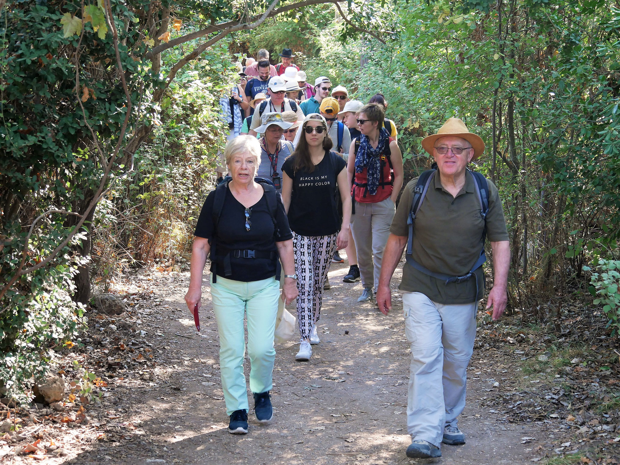 Wanderung zu den Wasserfällen