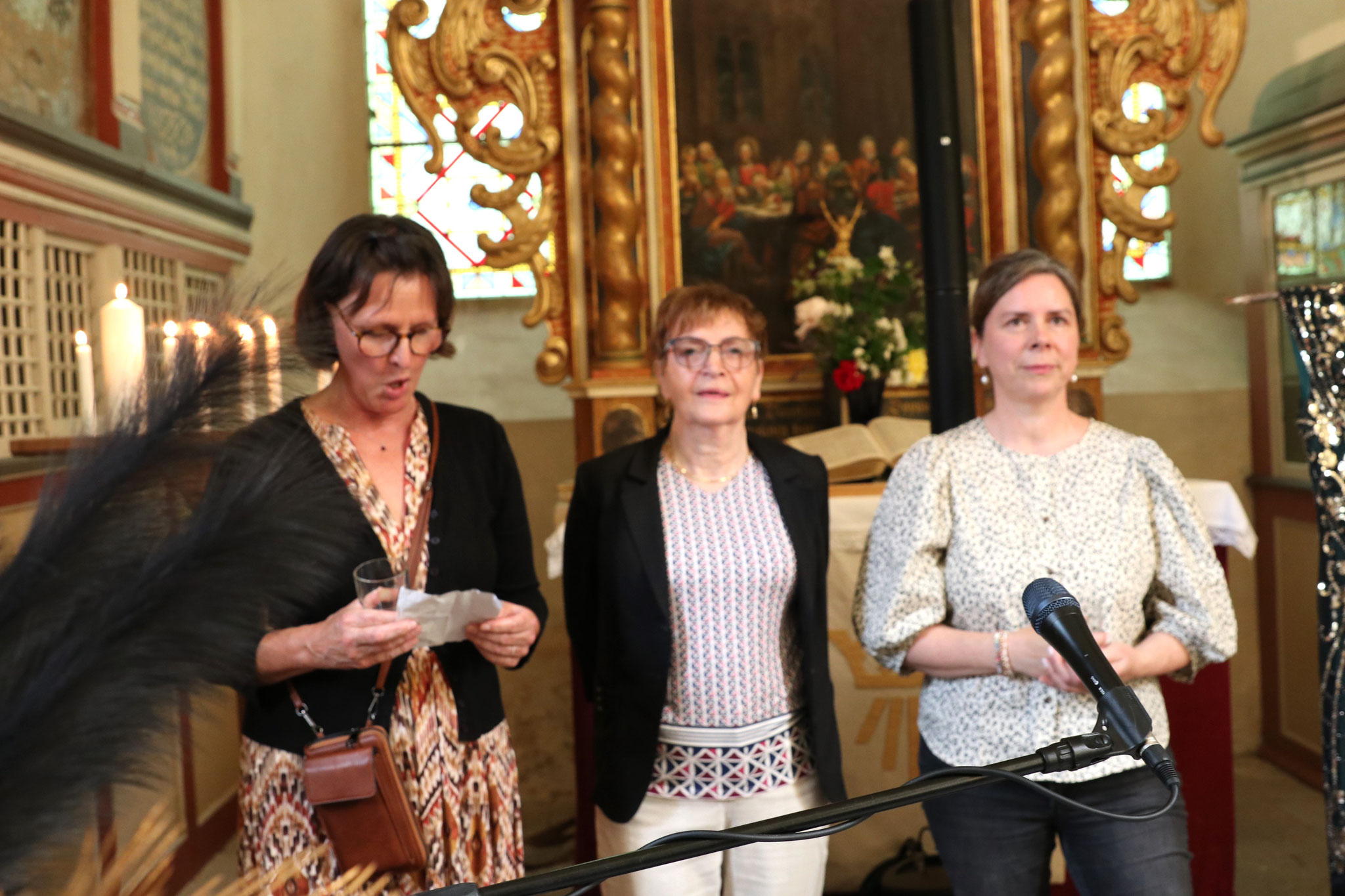 Nicole Spalik, Anne Katrin Jentsch und Rita Schramm – das Herz des Organisationsteams.