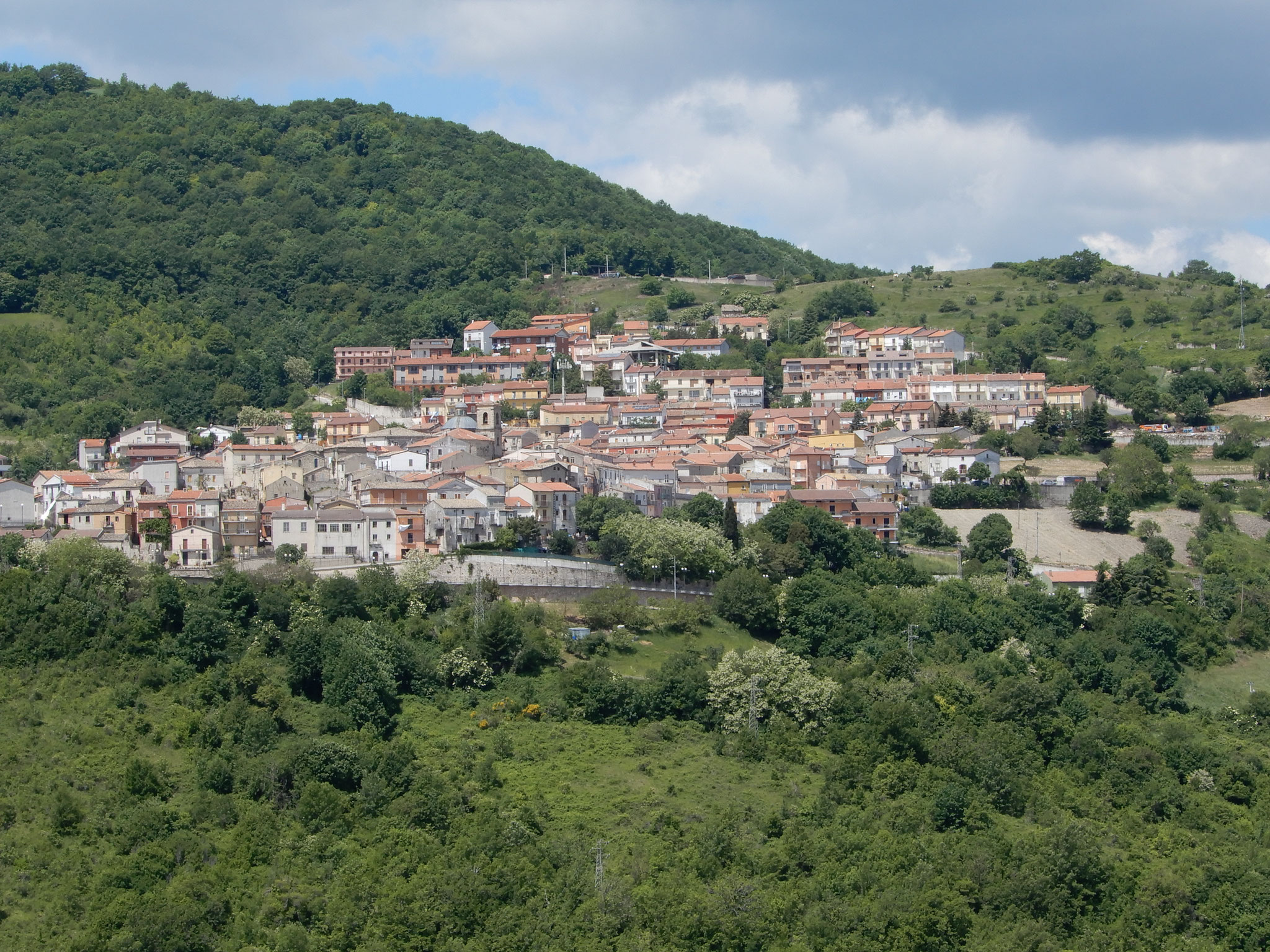 Faeto (FG) visto da Monte San Vito