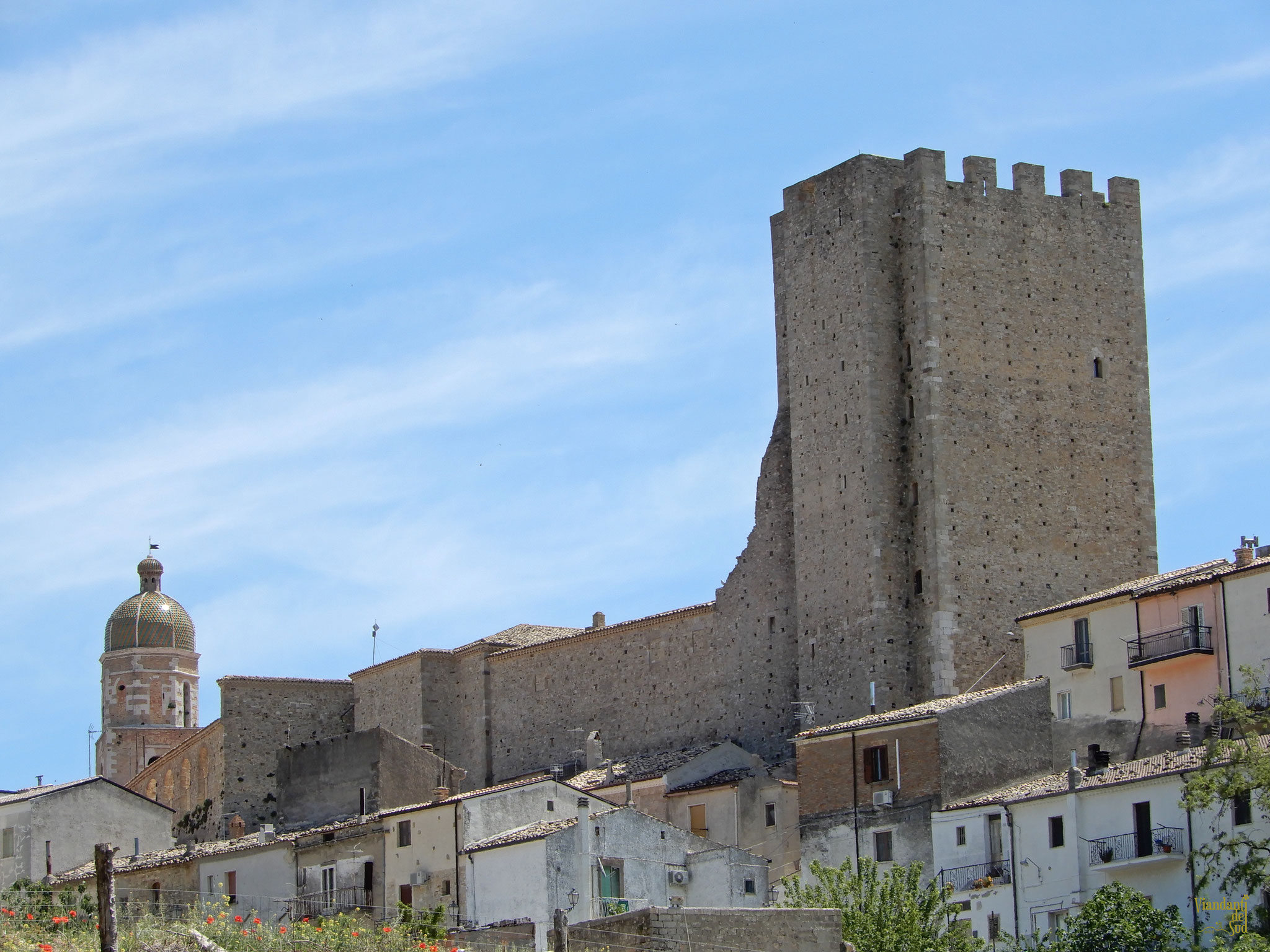 La Torre Normanna di Pietramontecorvino.
