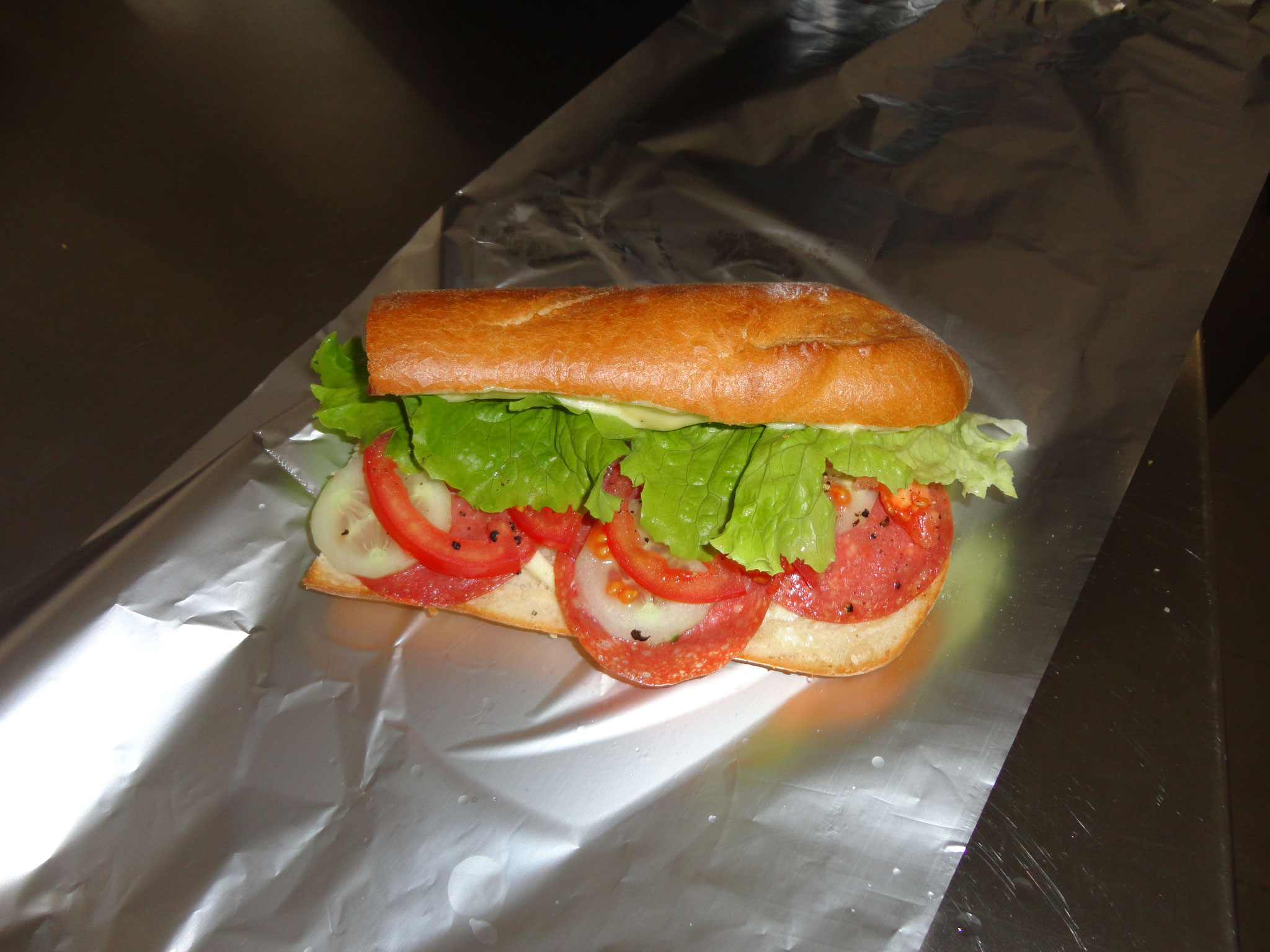 Salami,Tomate-Gurke
