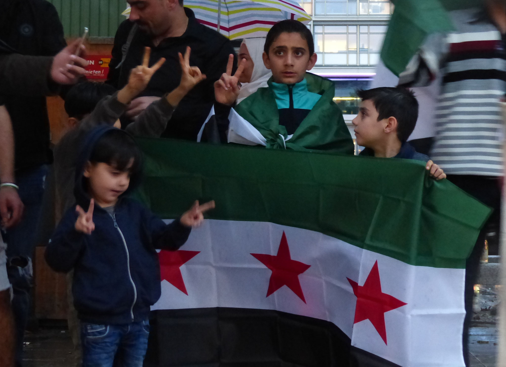 Freiheit und Gerechtigkeit für Syrien! - Photo: Jens-Martin Rode