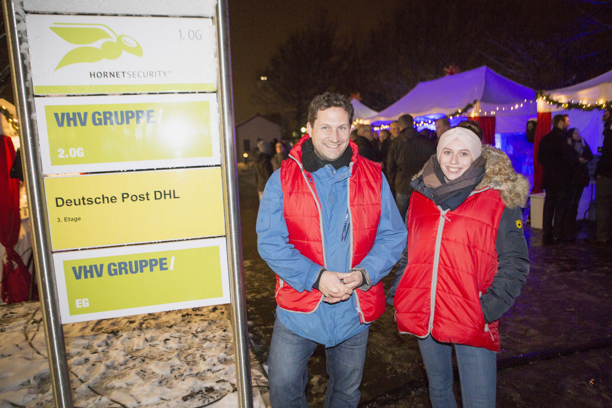 <h2>Tolles Weihnachtsevent bei der VHV</h2>Unser Team bei der VHV 
