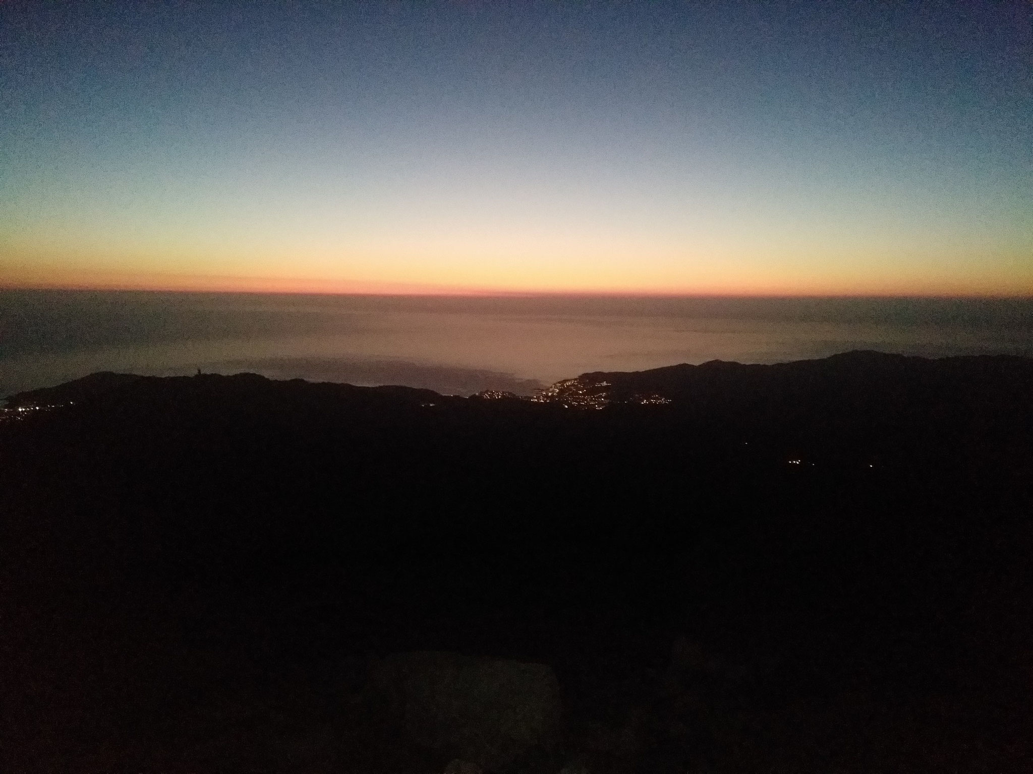 Dernier lever de soleil depuis le Puig Salfort