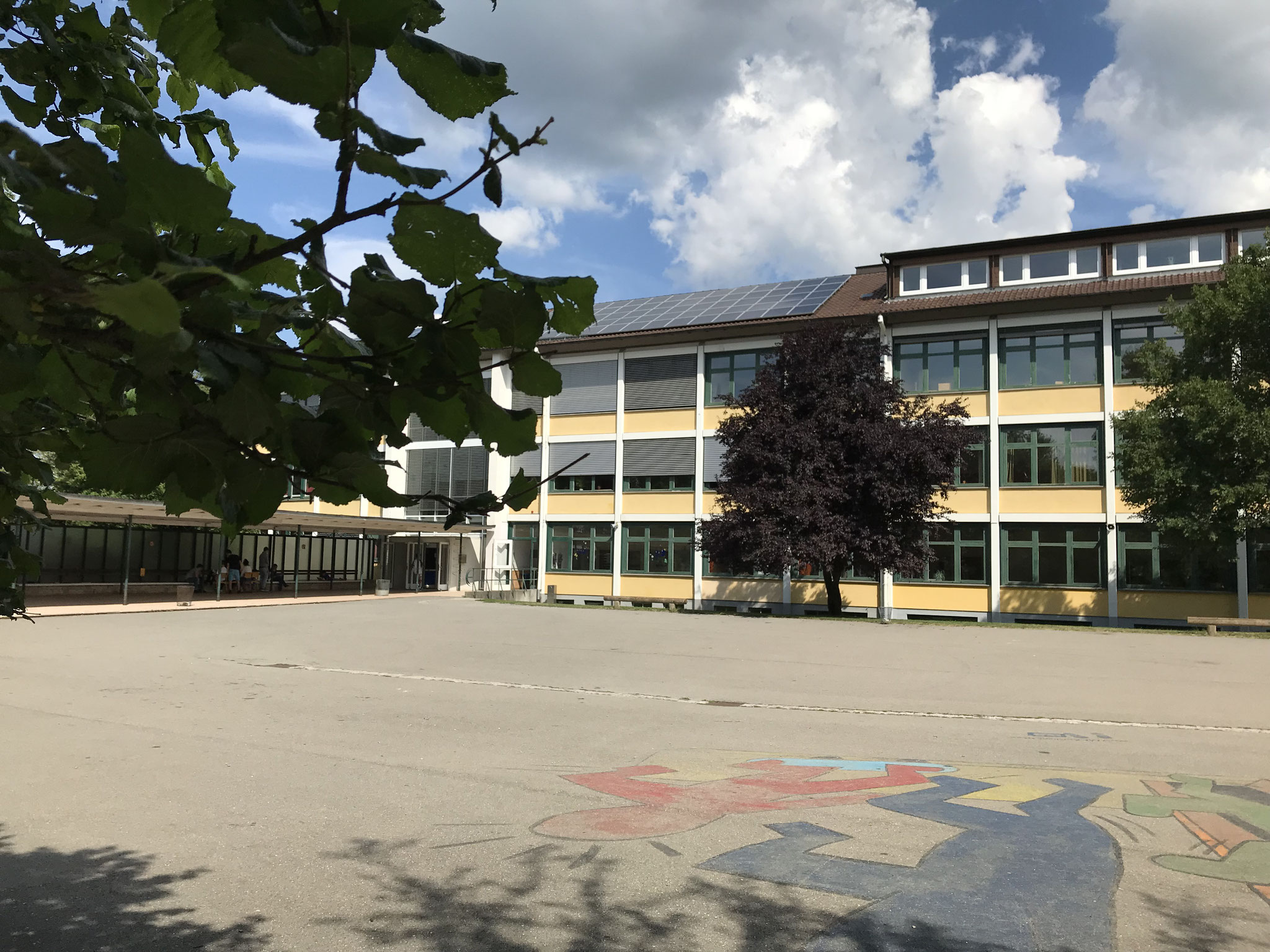 Das Schulgebäude der Realschule Donaueschingen