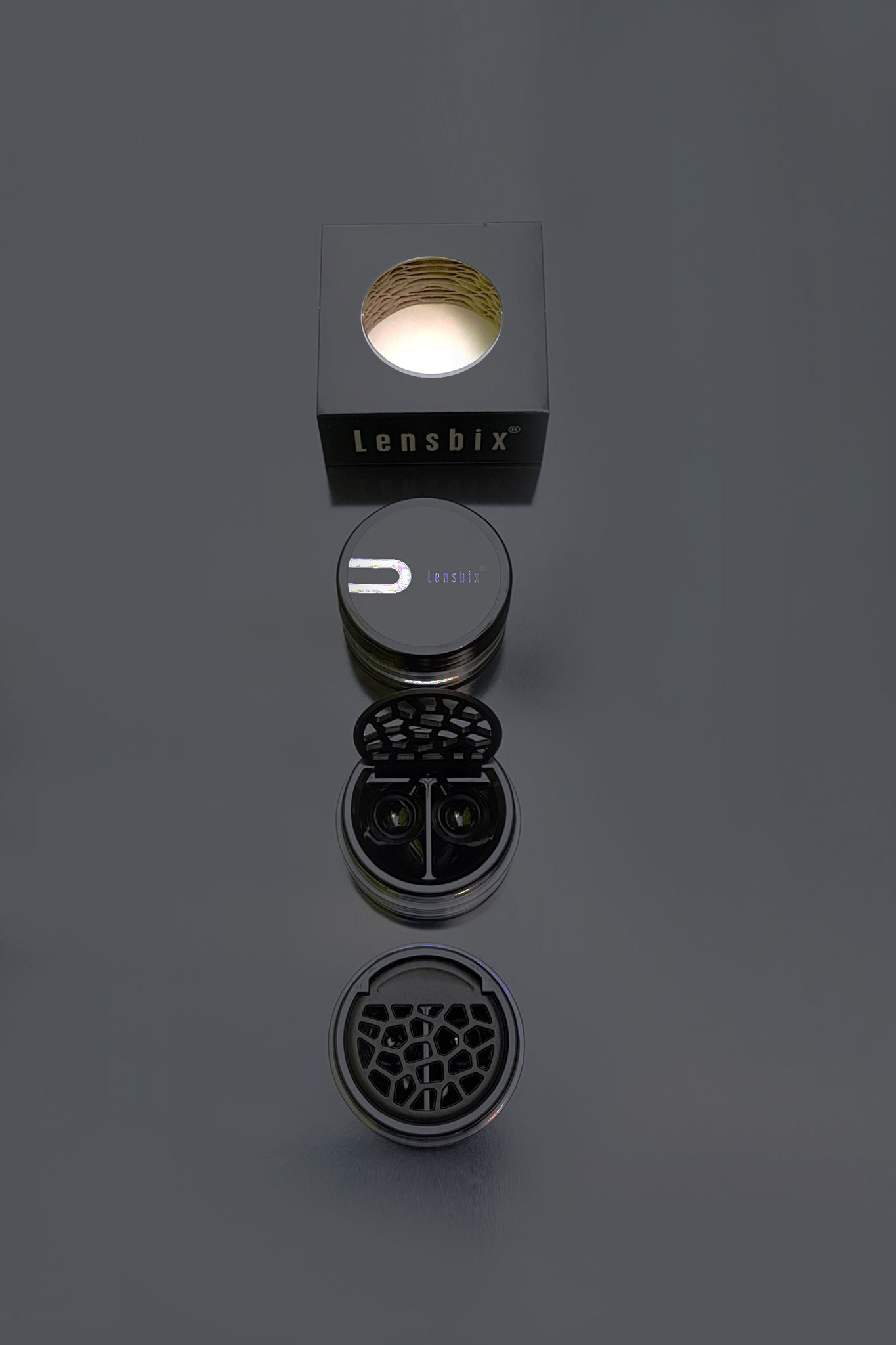 PURIST Lensbix Kontaktlinsenbehälter