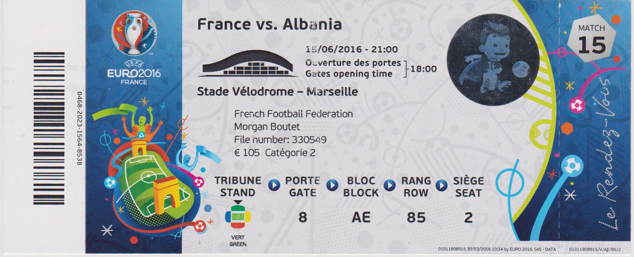 Euro 2016 : France - Albanie