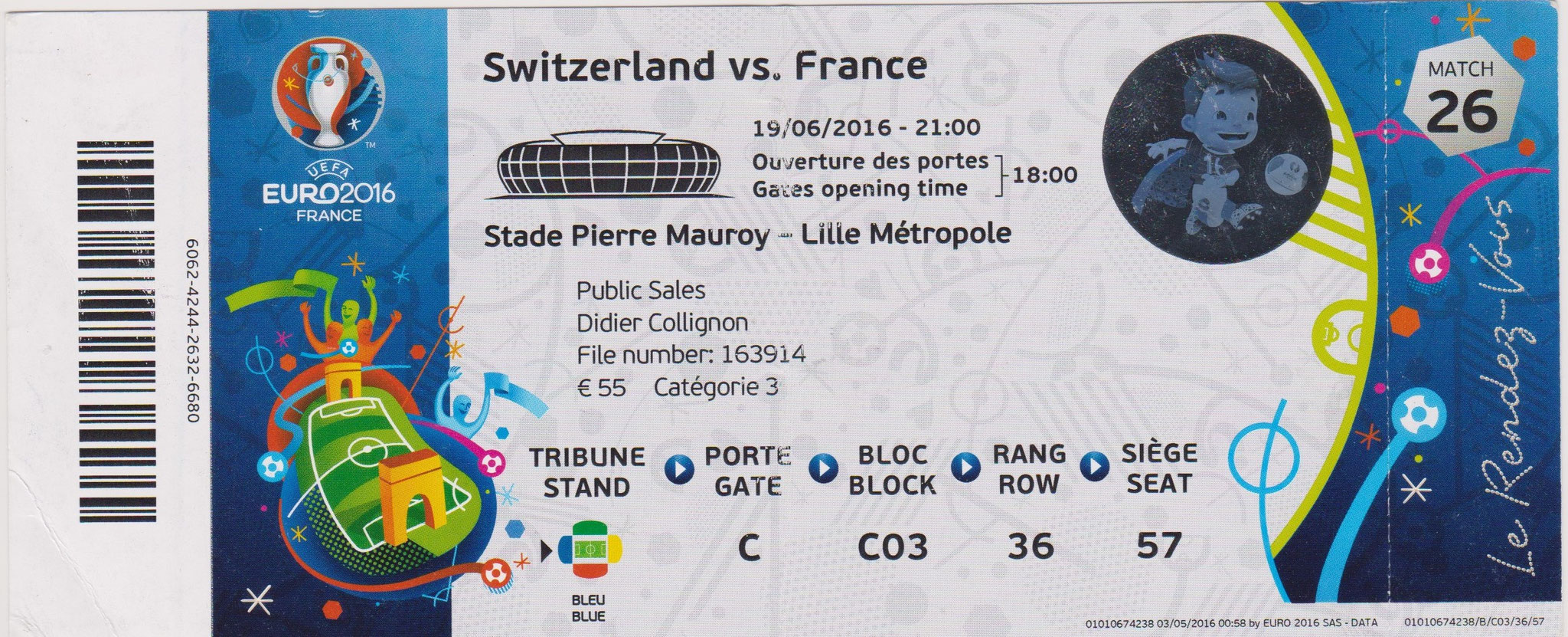 Euro 2016 : France - Suisse