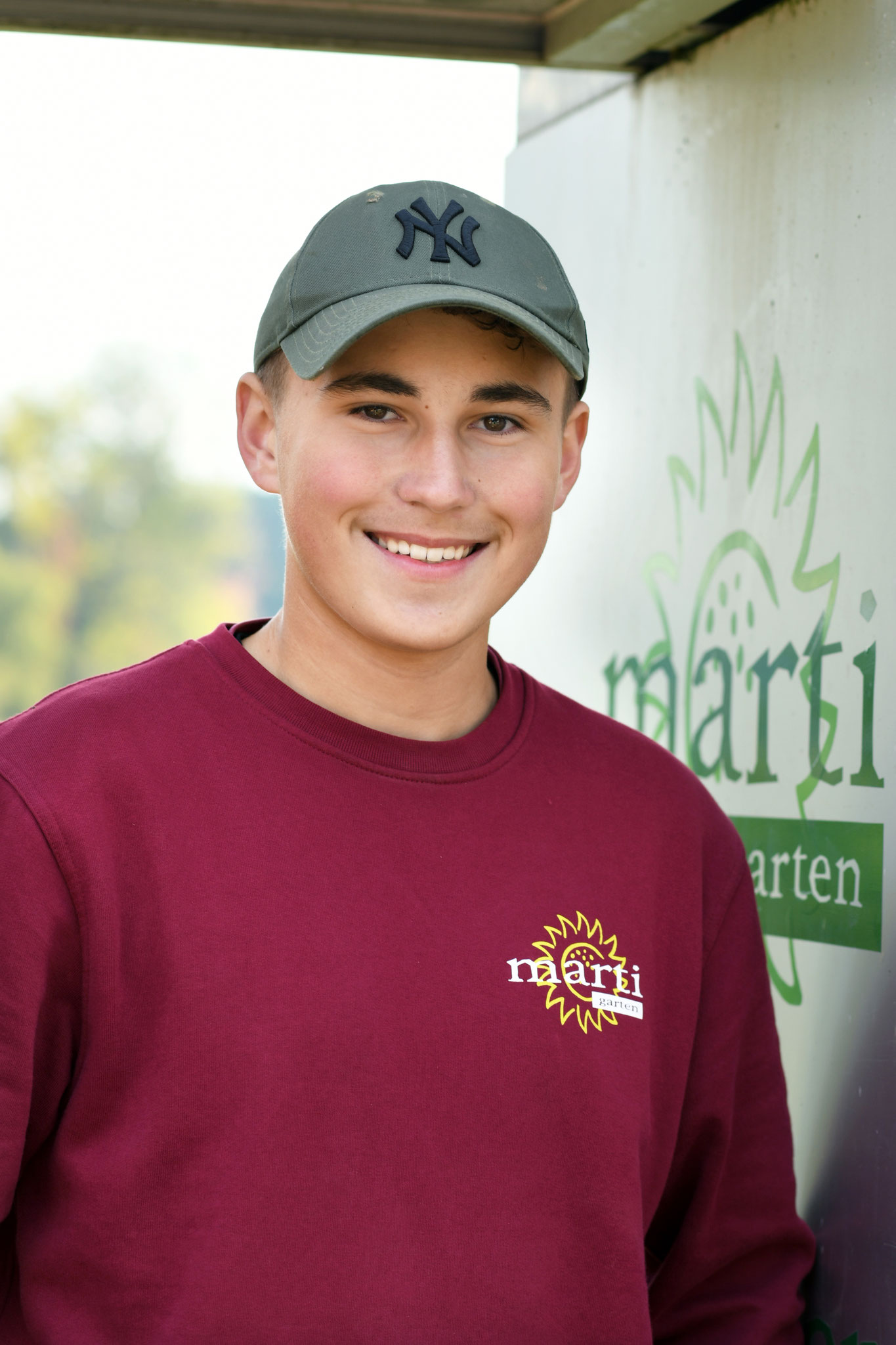 Timo Günter, 3. Lehrjahr Landschaftsgärtner EFZ