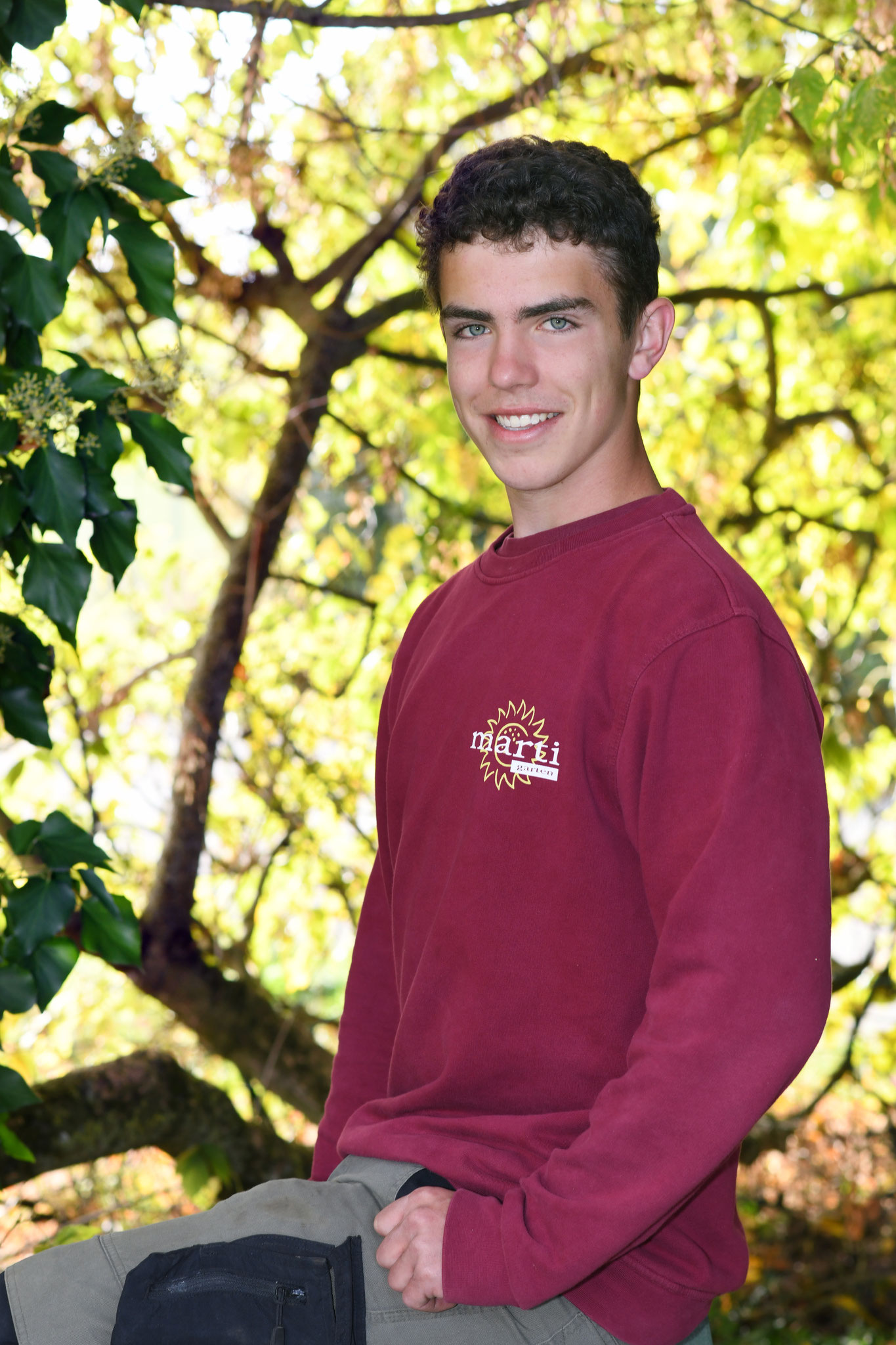 Micha Jakob, 3. Lehrjahr Landschaftsgärtner EFZ