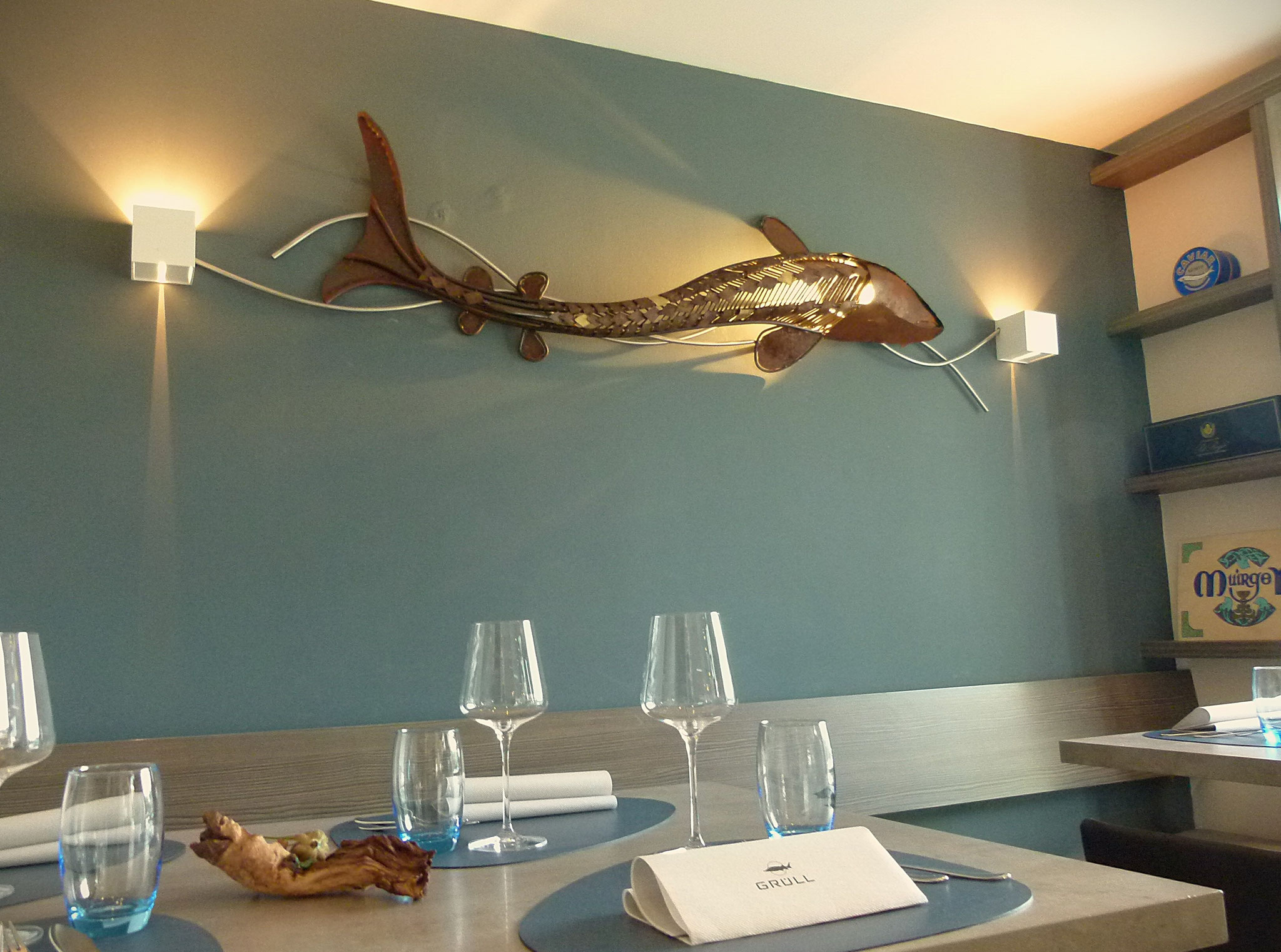 Stahl-Stör für Grüll Fischhandel