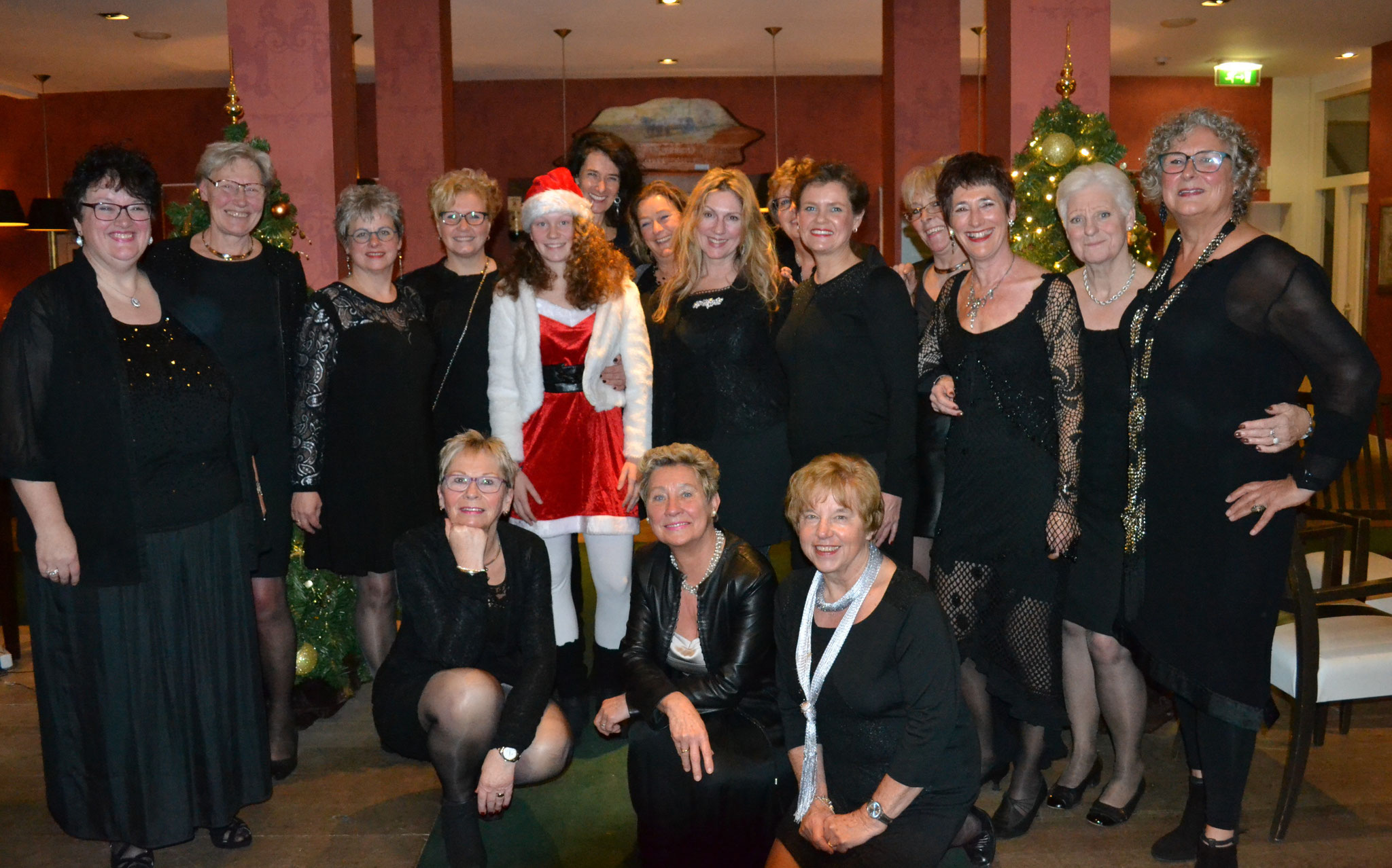 2016 Mallejan kerstdiner Rotary - gelegenheidskoor