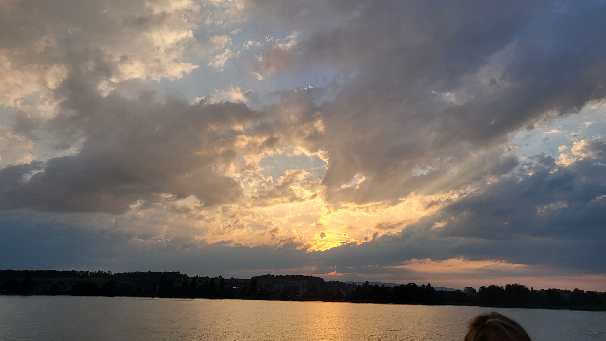 Traumhafter Sonnenuntergang