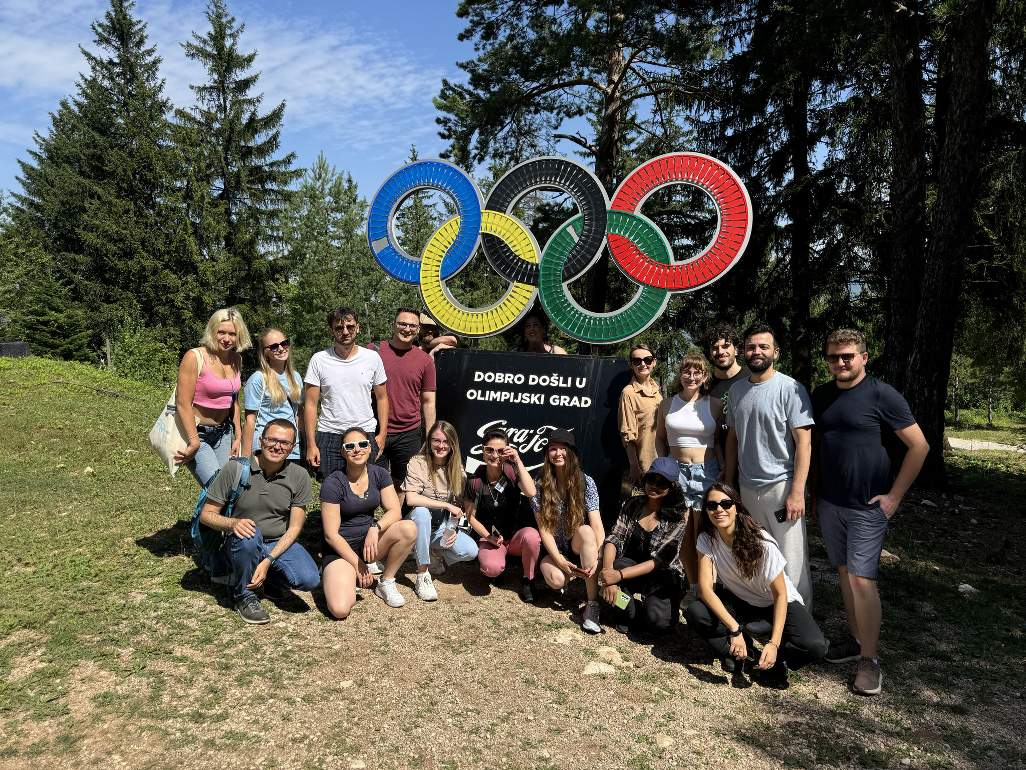 A trace of the Sarajevo 1984 Winter Olympics