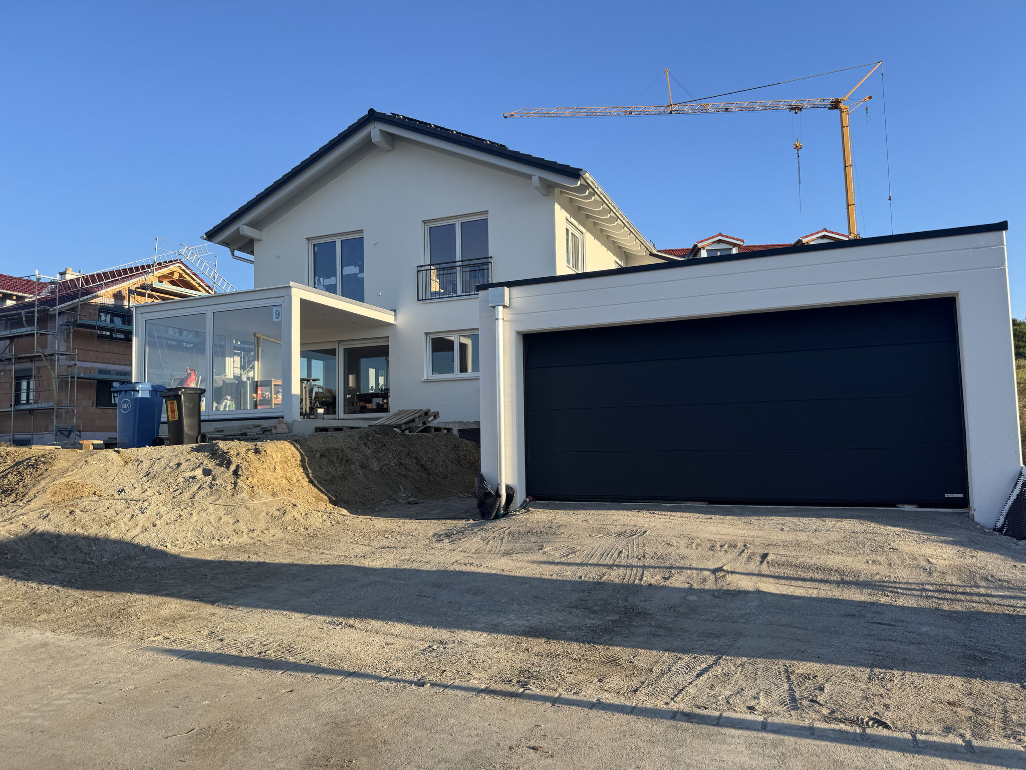 BV: Börwang schlüsselfertiges EFH ohne Keller mit Doppelgarage 