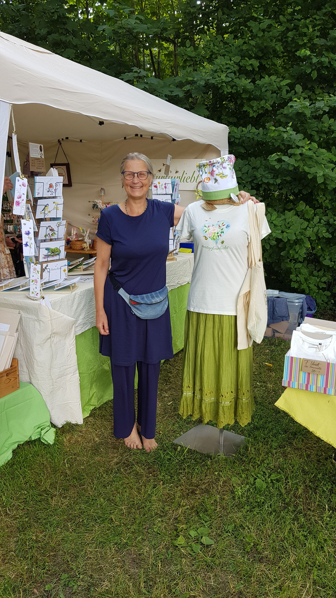 Naturfairliebt beim Sommermarkt von Staudenspatz am Kreilhof