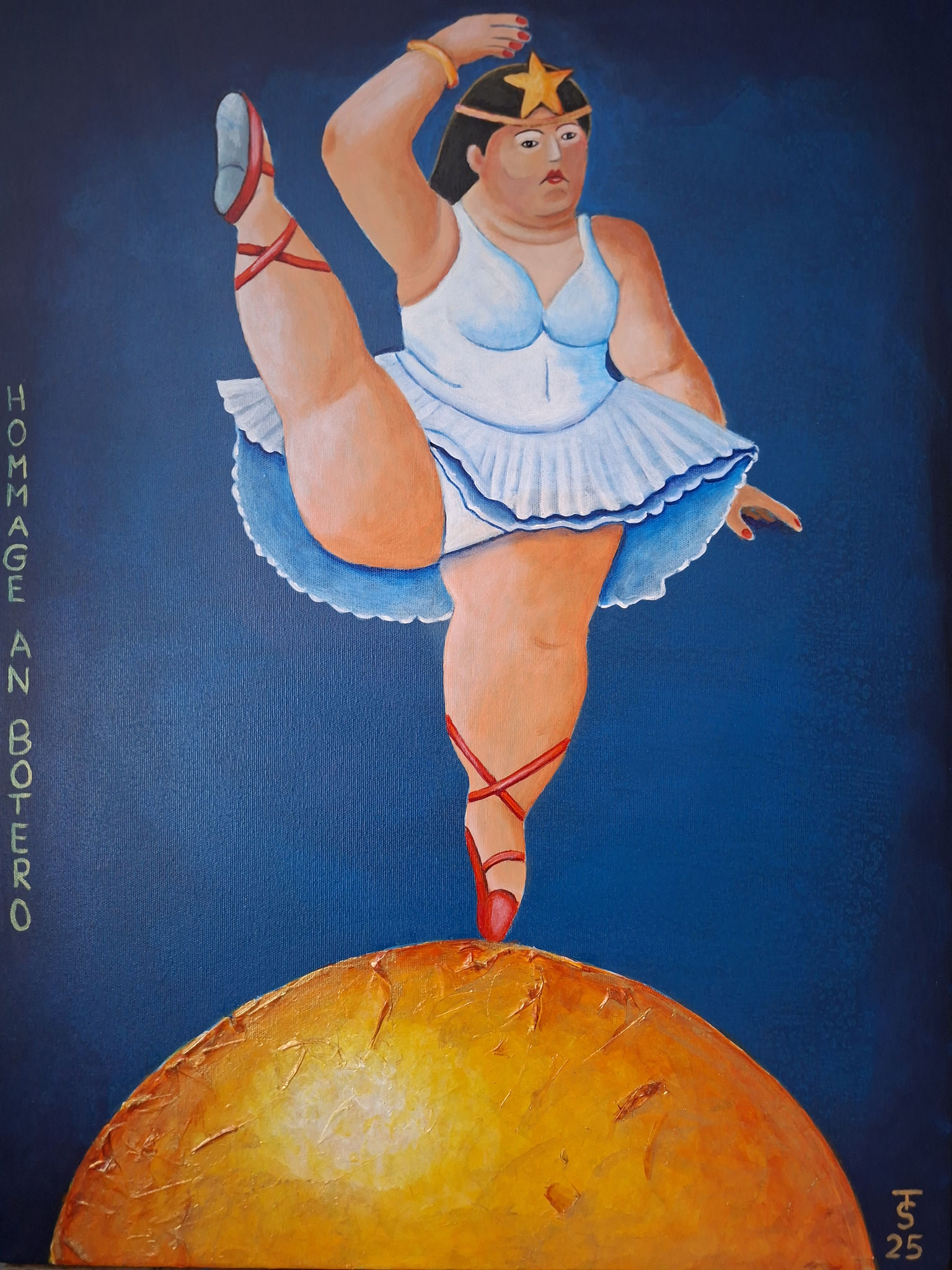 BALLerina _ (Acryl auf Leinwand, 60 x 80 cm) 