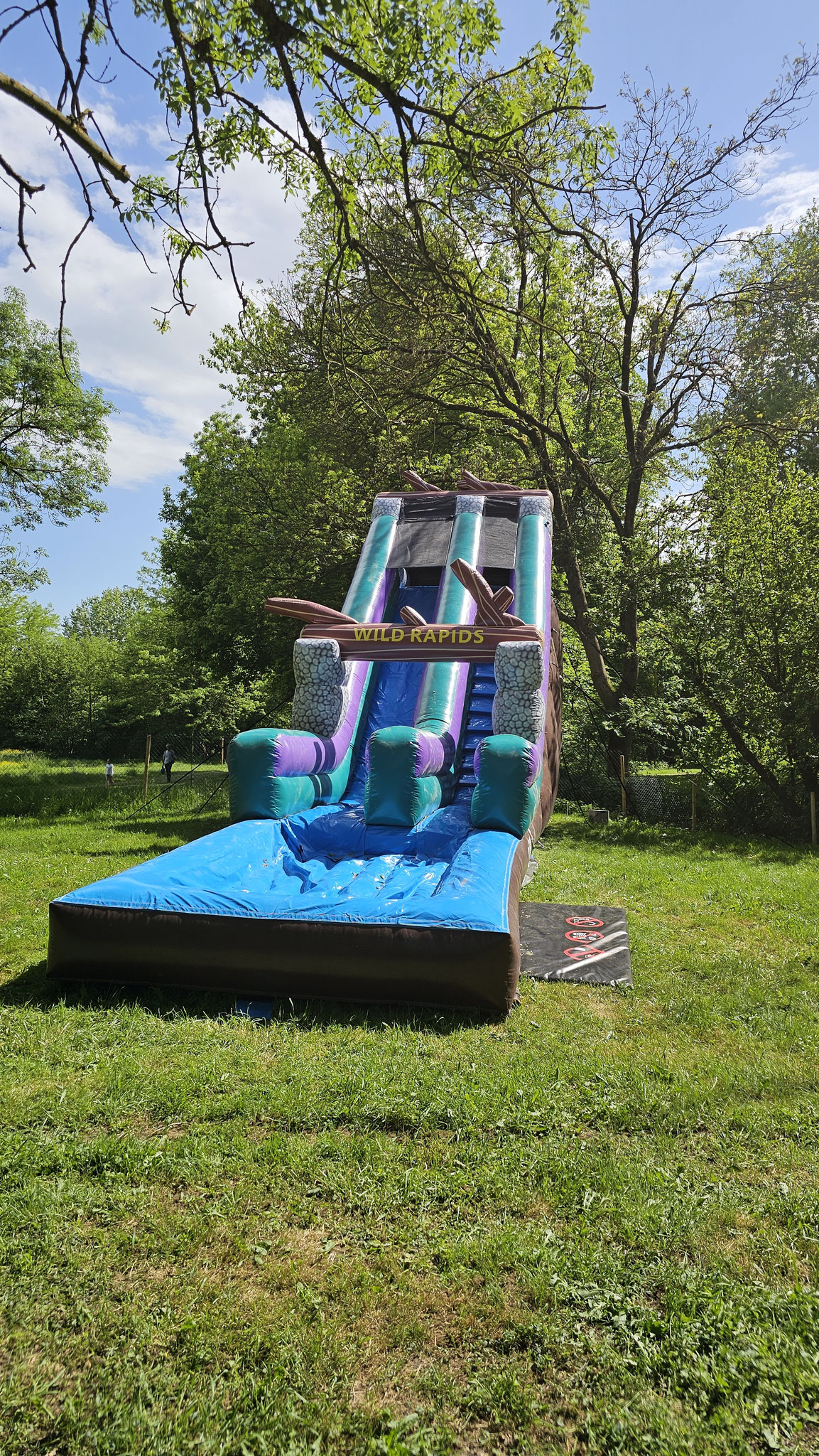 Jeu gonflable au Parc Aventure