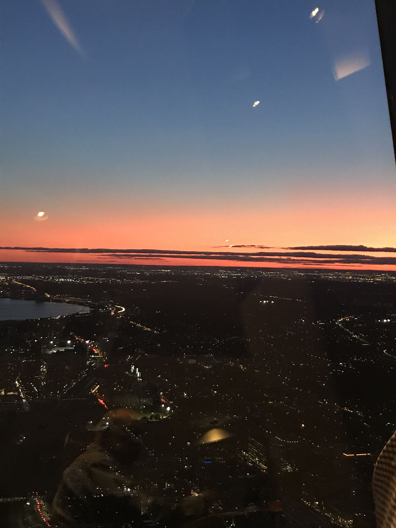 Aussicht im 360° Restaurant
