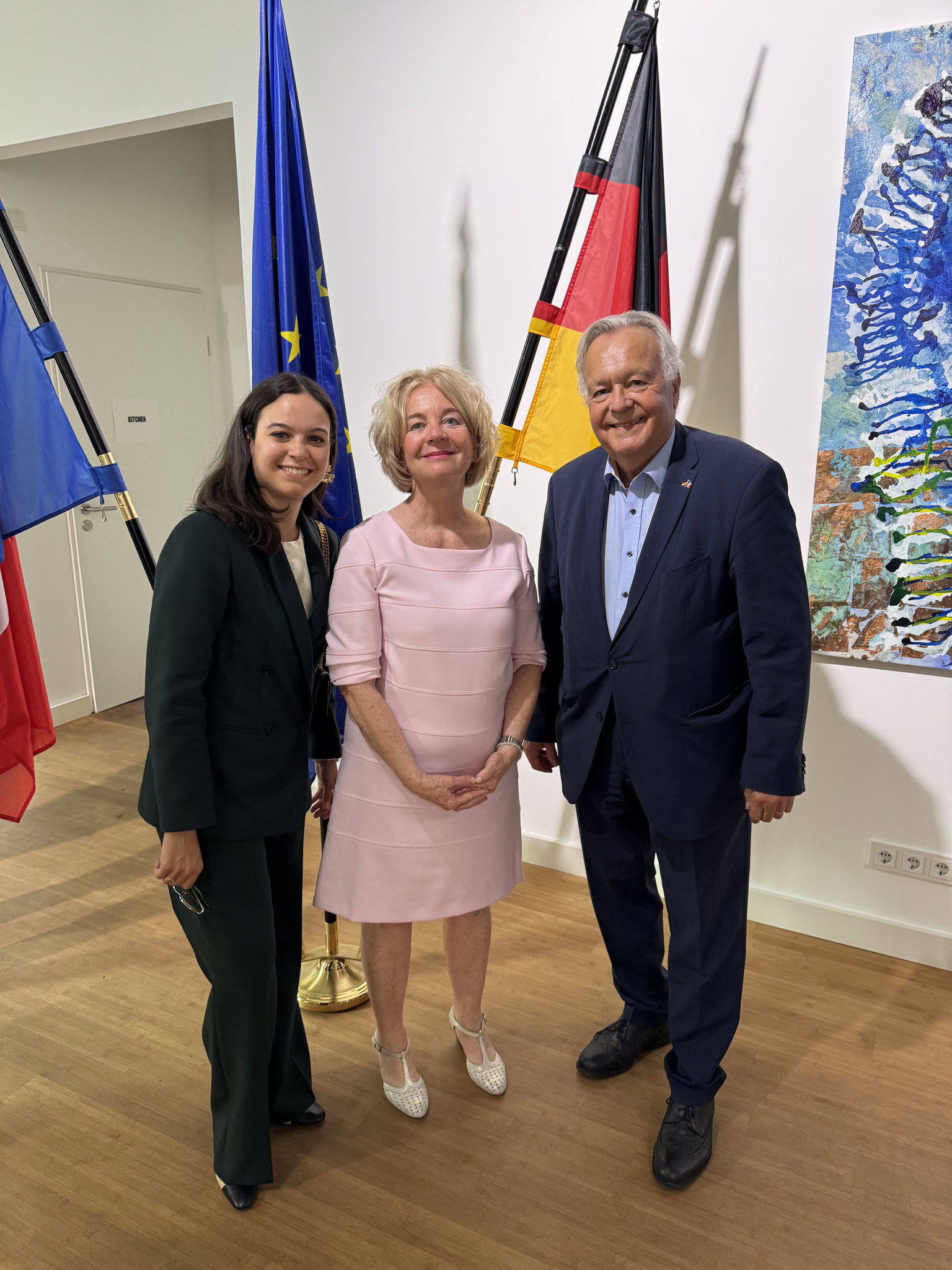  Réception à la galerie Melbye-Conan à l'occasion du 14 juillet 2025