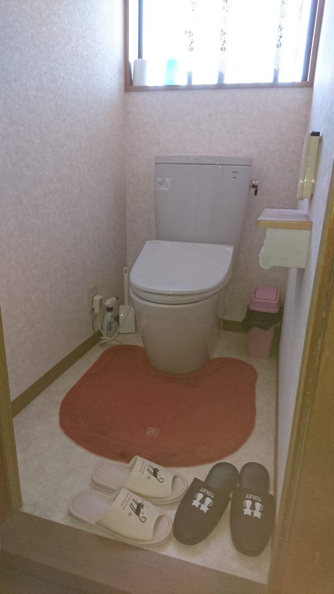 施工前　洋風洗浄便器