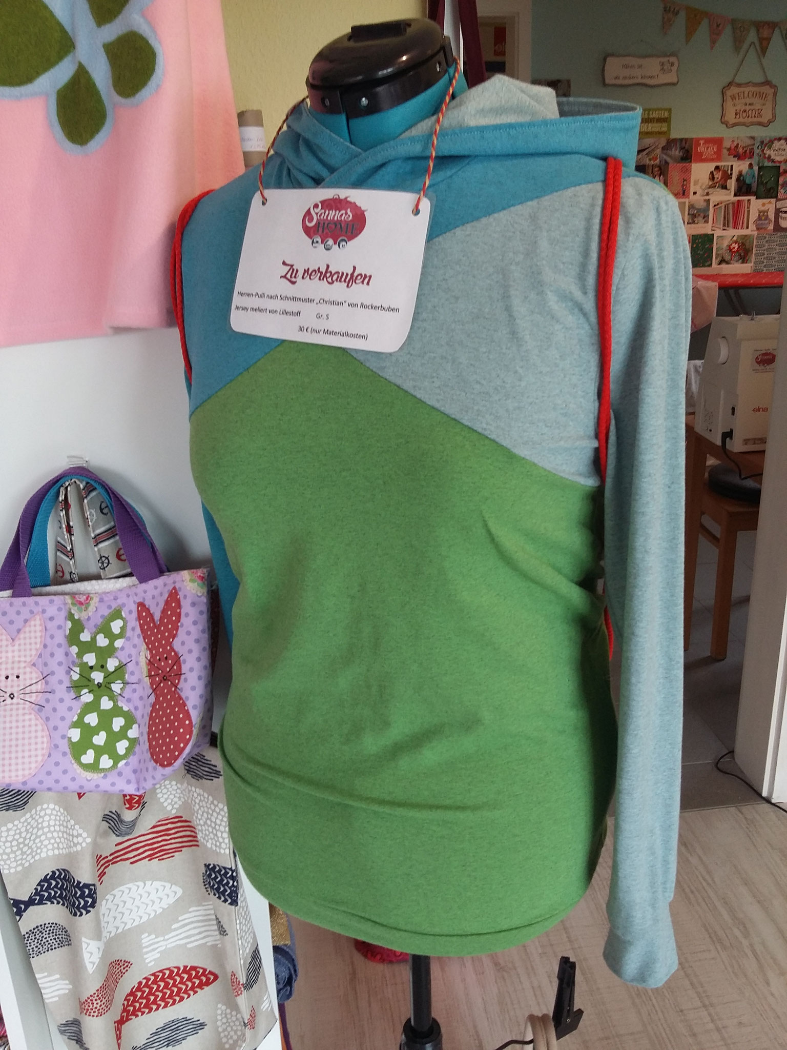 Schnittmuster "Christian" von Rockerbuben aus den melierten Jerseys von Lillestoff