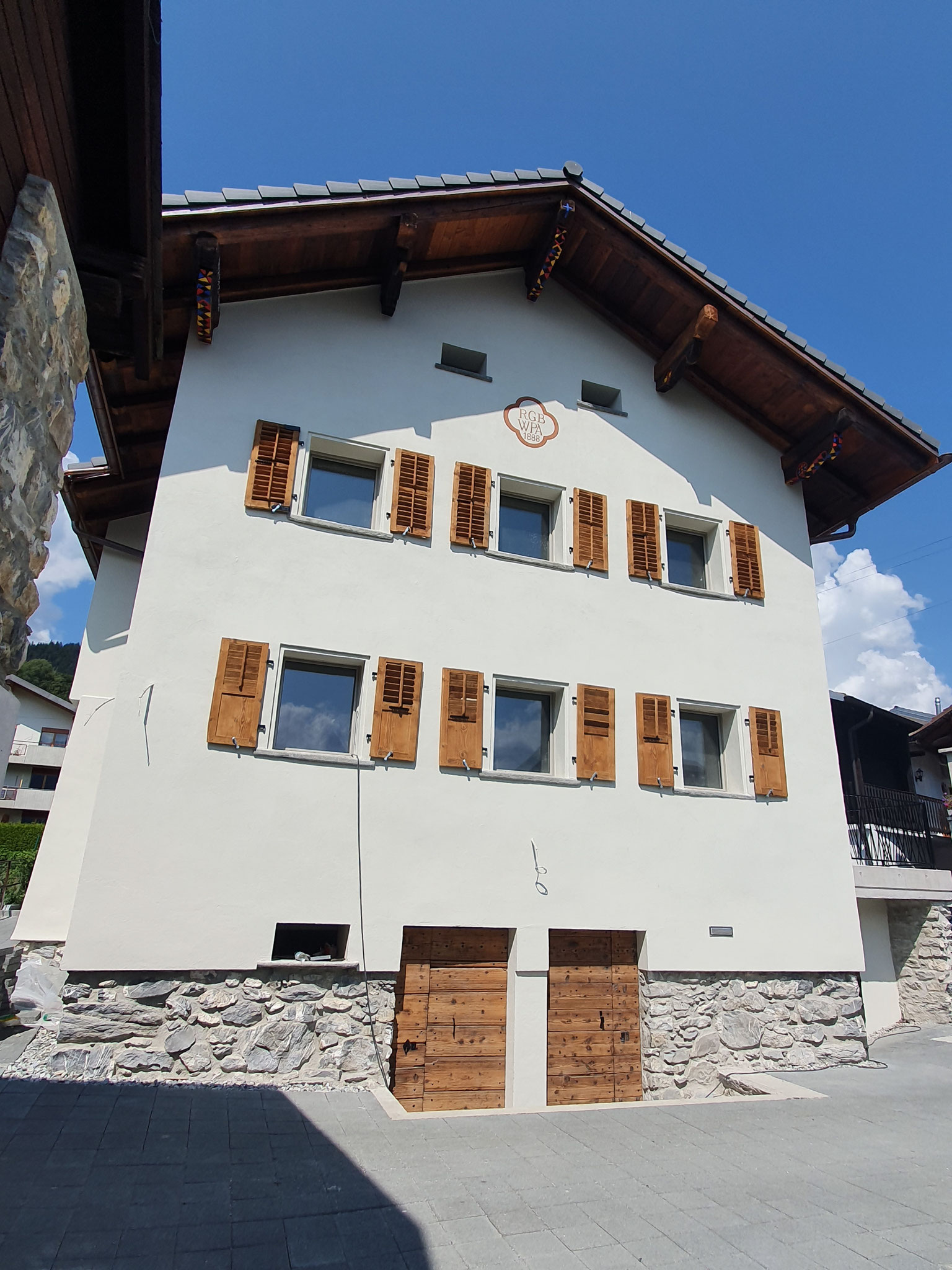 Rénovation façade, Savièse