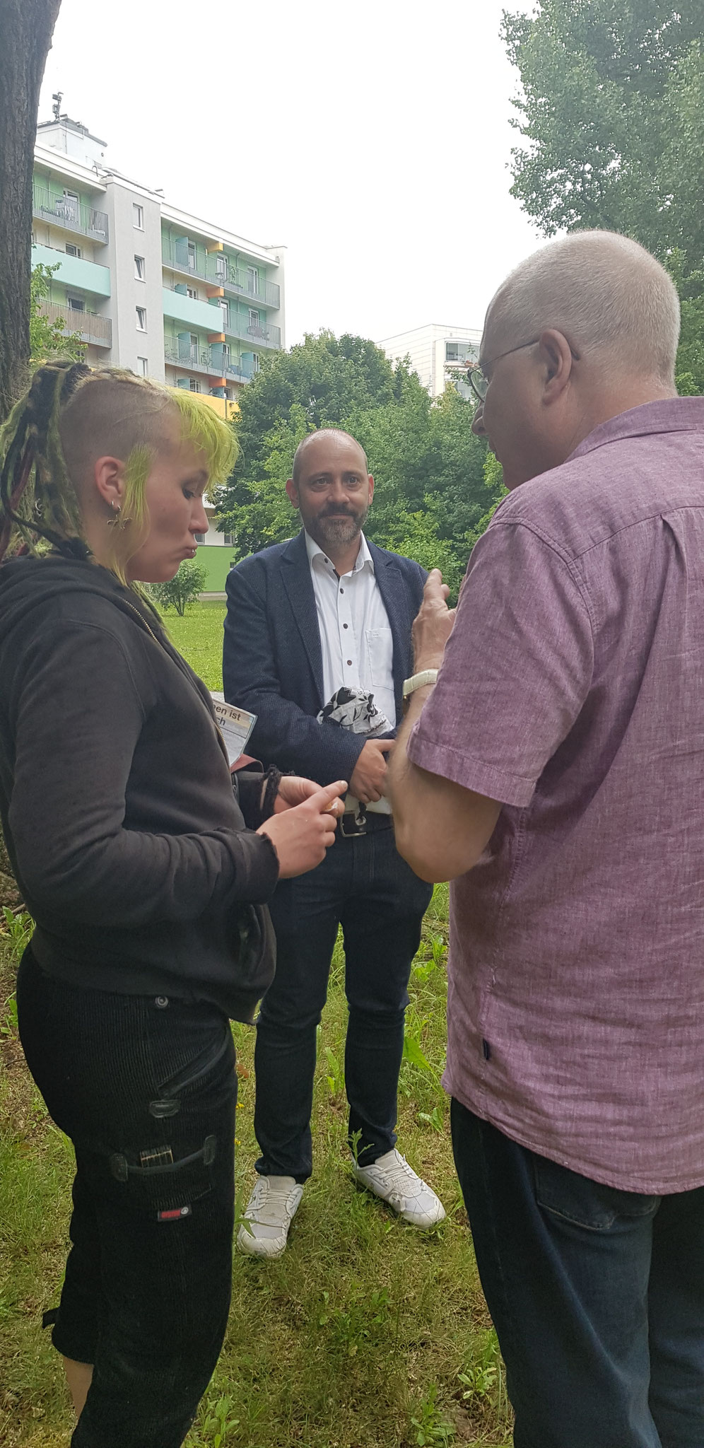Franzi Maleck, Kai Kiesinger und Andreas Prautsch im Gespräch - 2024