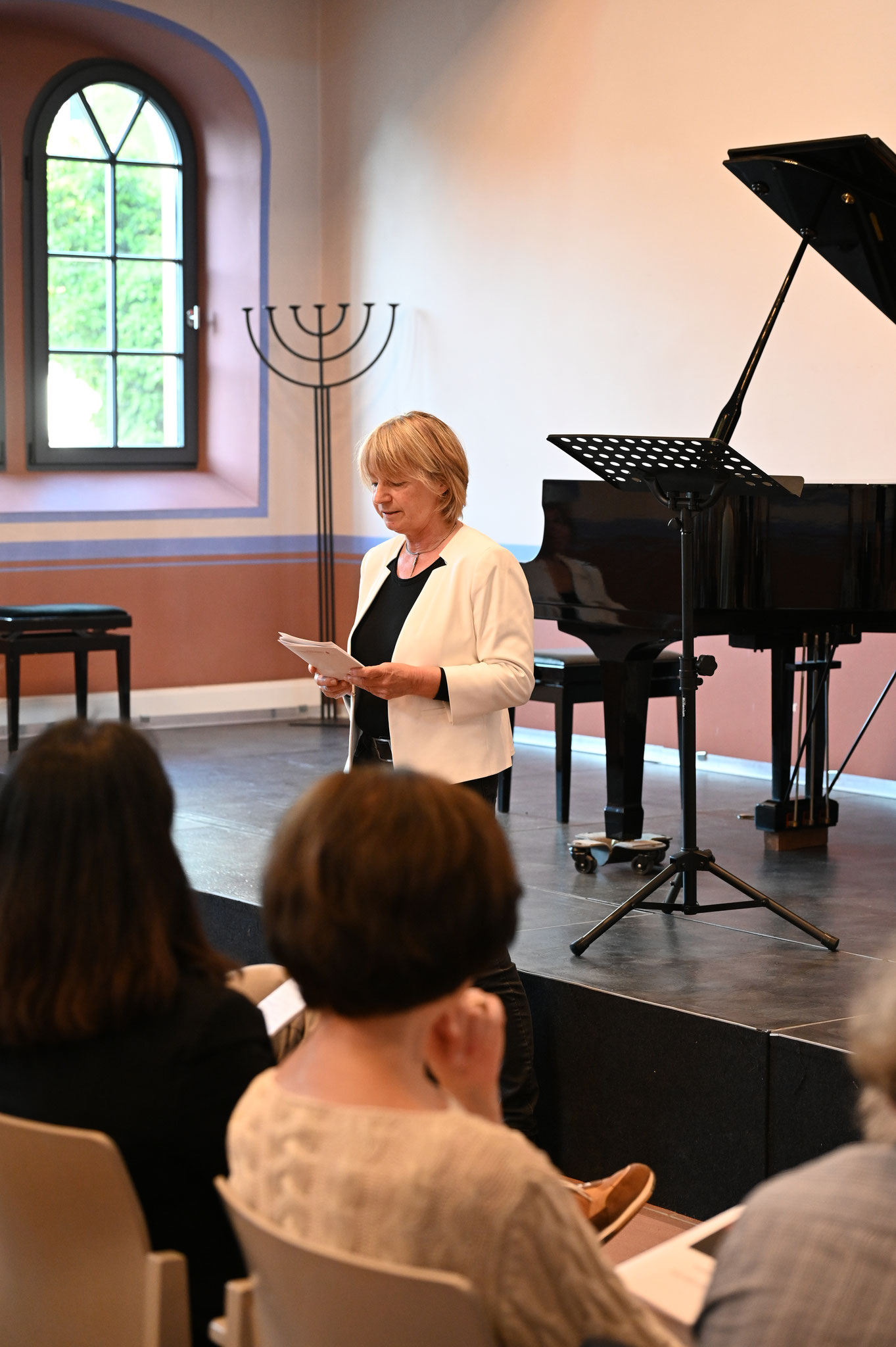 2. Vorsitzende des Kulturfördervereins Hirschberg e.V. Monika Maul-Vogt