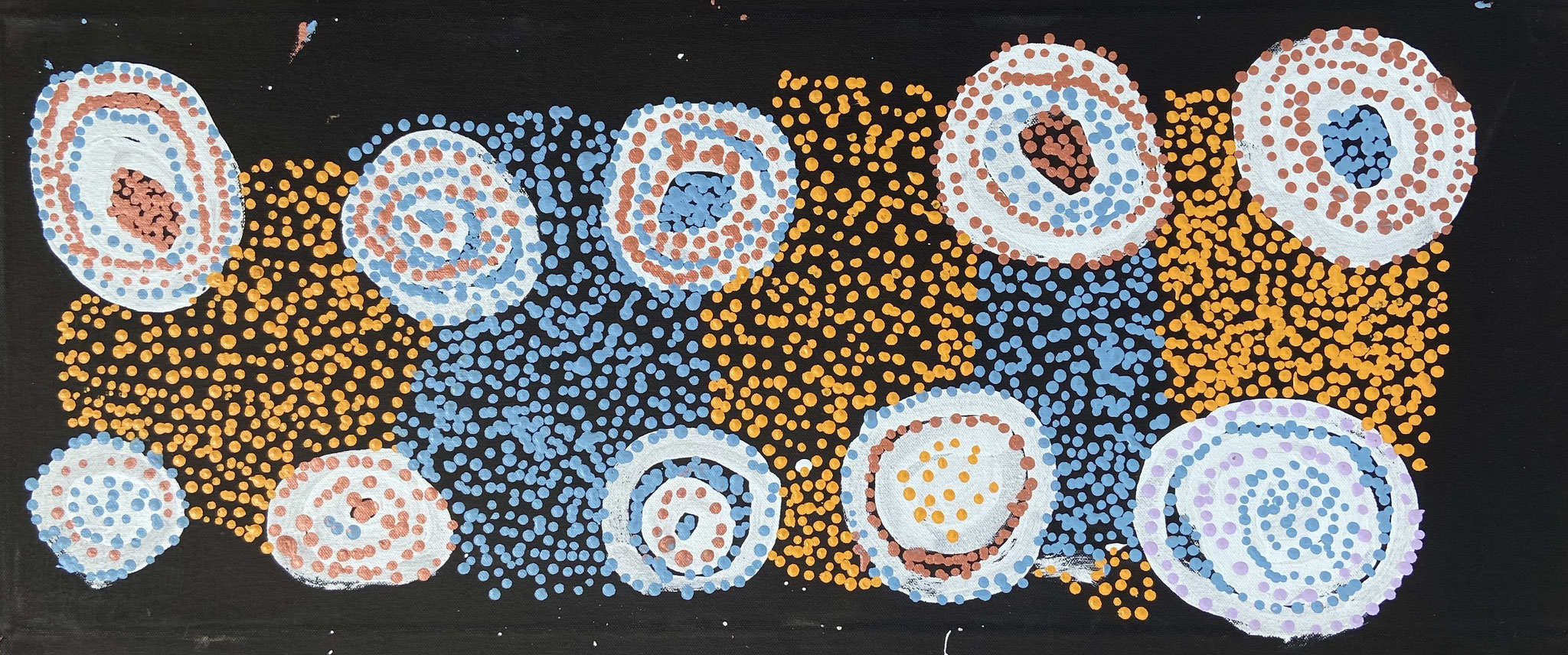 4ノーラ・キャンベル33 x 75cmノーラの故郷 