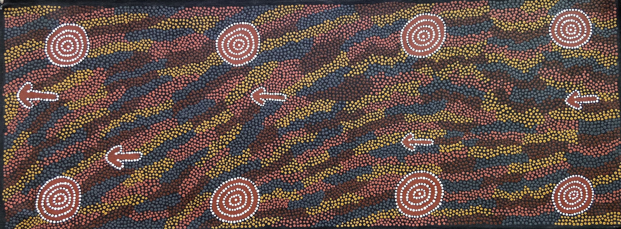 6  エイプリル・ナパンガティ45 x 122cm マイカントリー