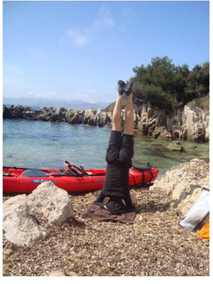 Kayak et Yoga Iles de Lérins 