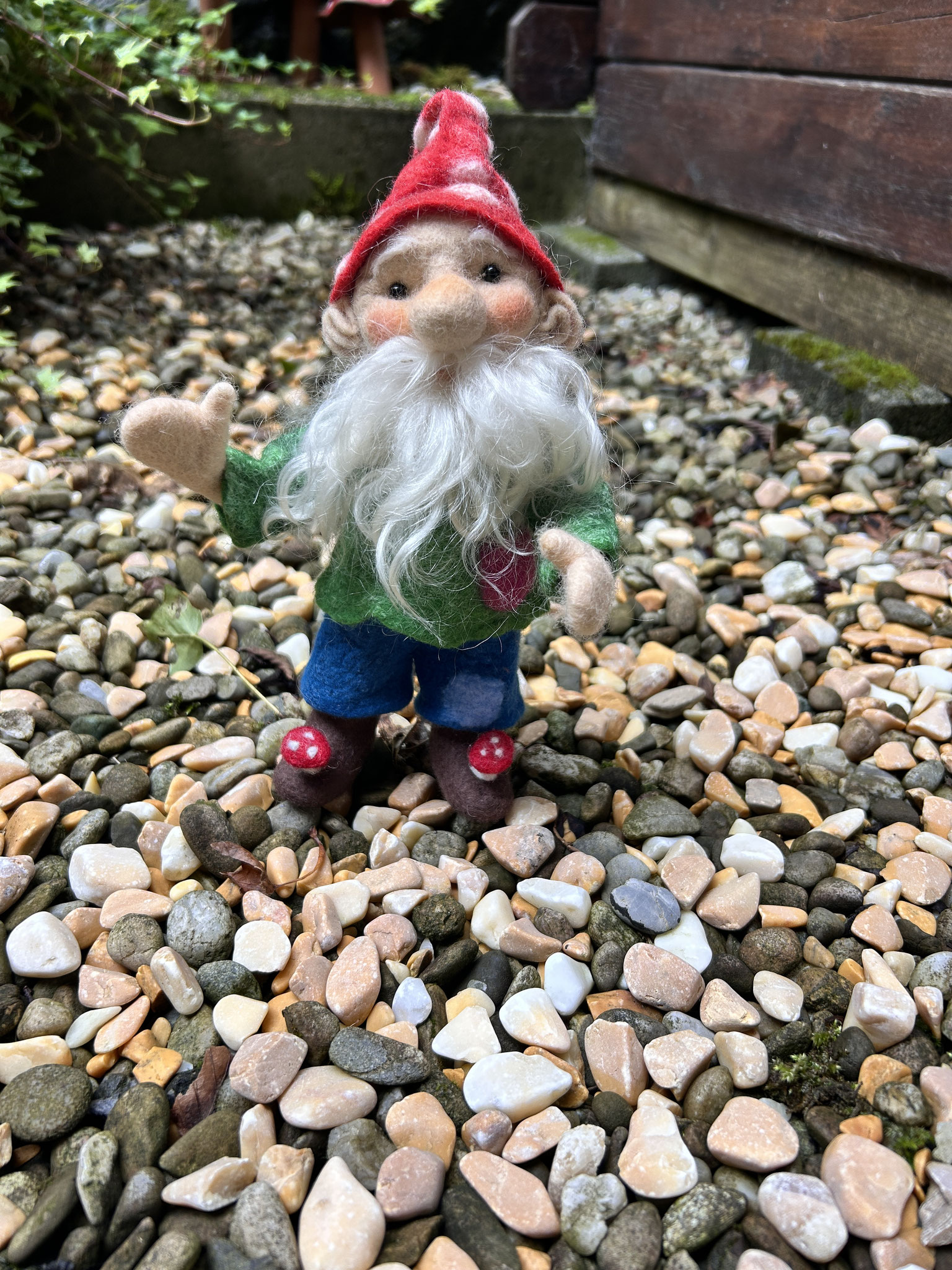 Zwerg Stupf als stehende Figur 18 cm Nr.3
