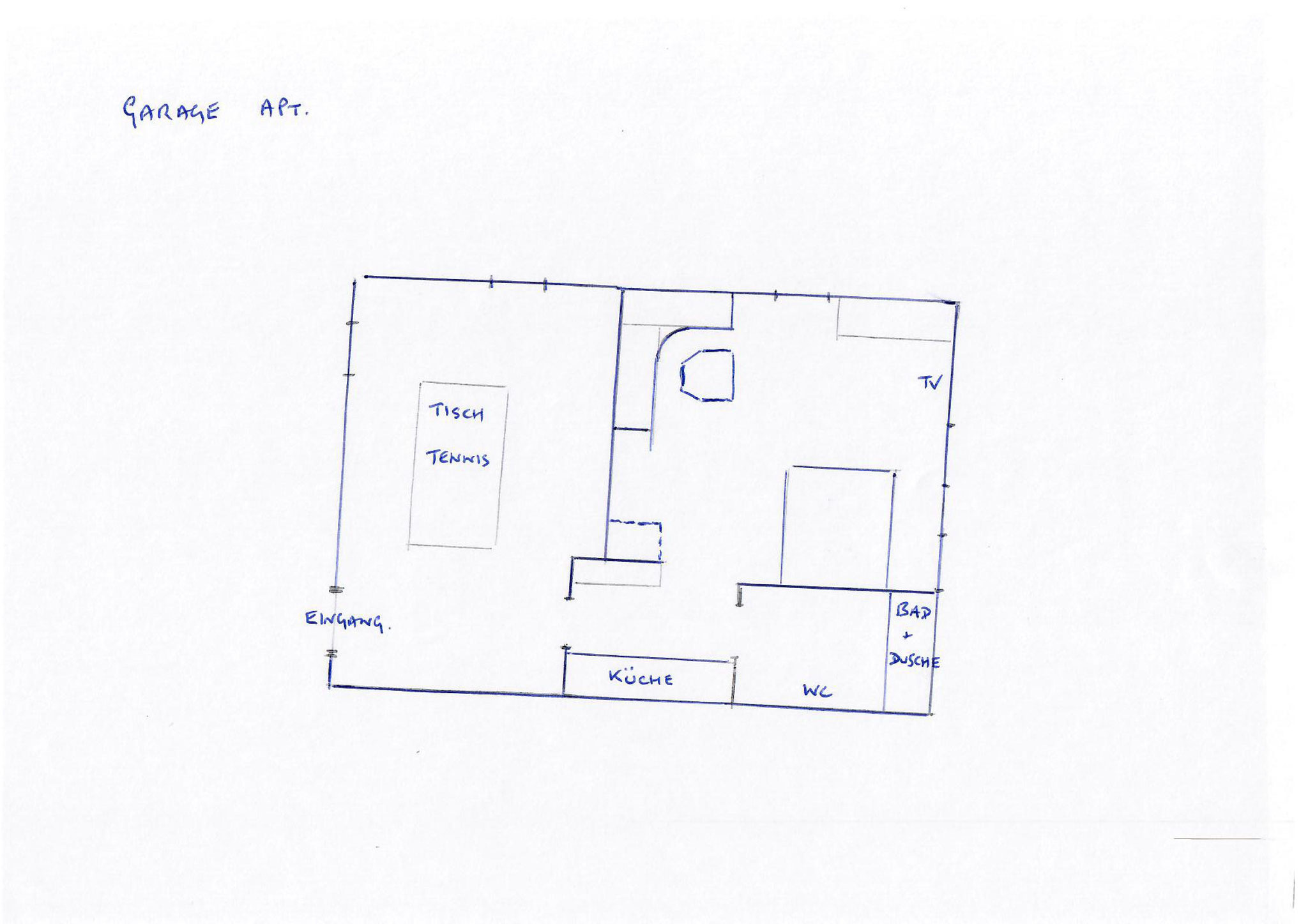 Nebengebäude Landhaus Alte Salzstraße, 1 Schlafzimmer