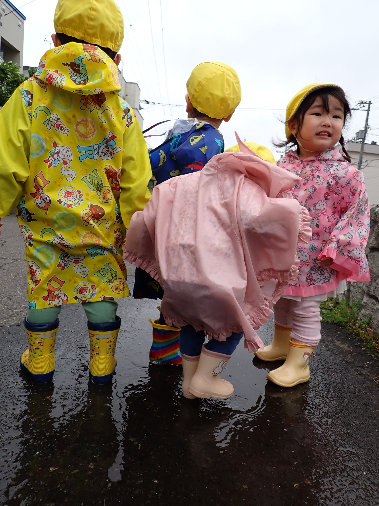 バシャバシャ　たのし～よ