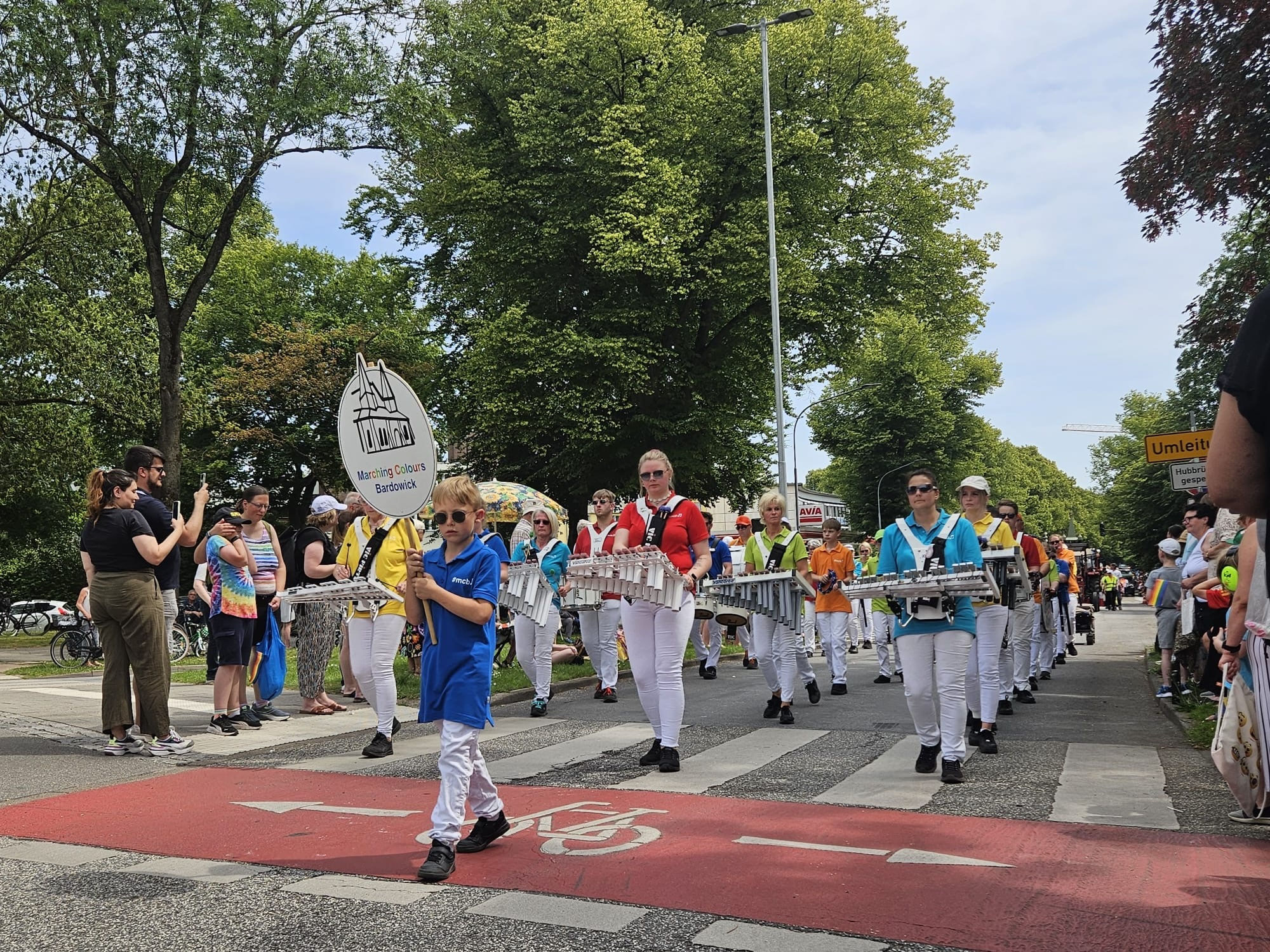 Volksfestumzug in Lübeck, Juni 2025.