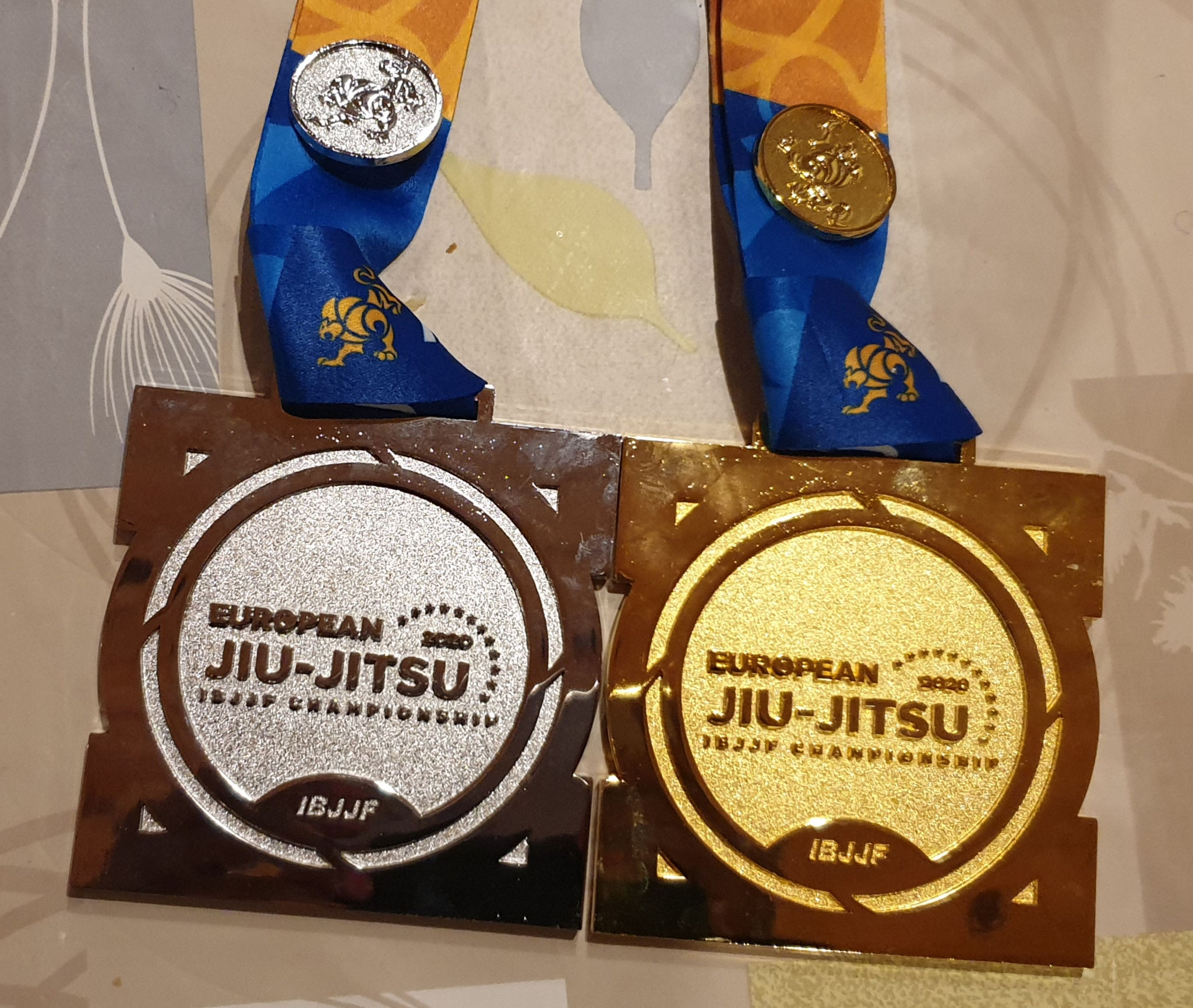 Double médaille au championnat jujitsu 2020