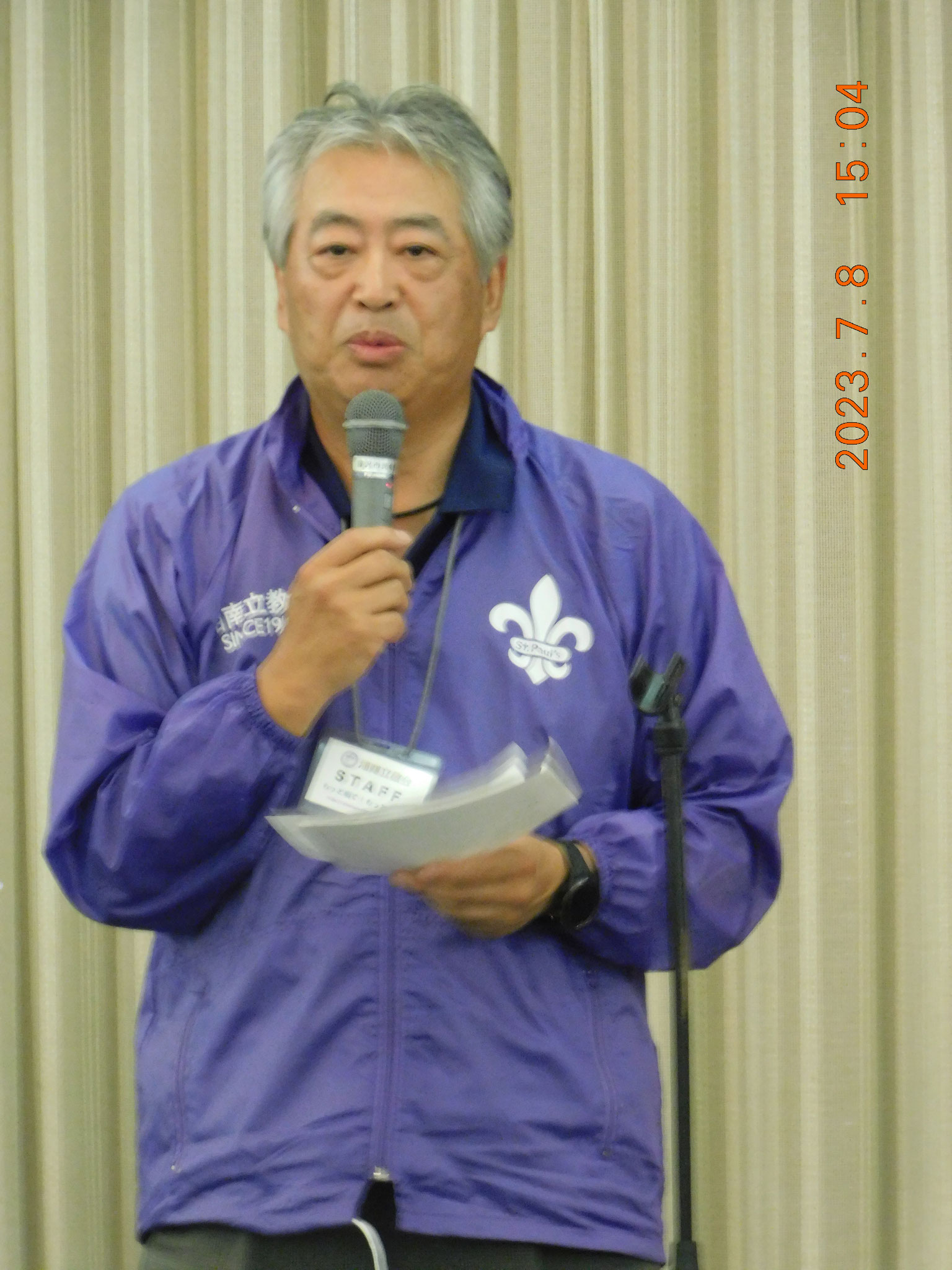 講座取り仕切ってくださった磯部副会長
