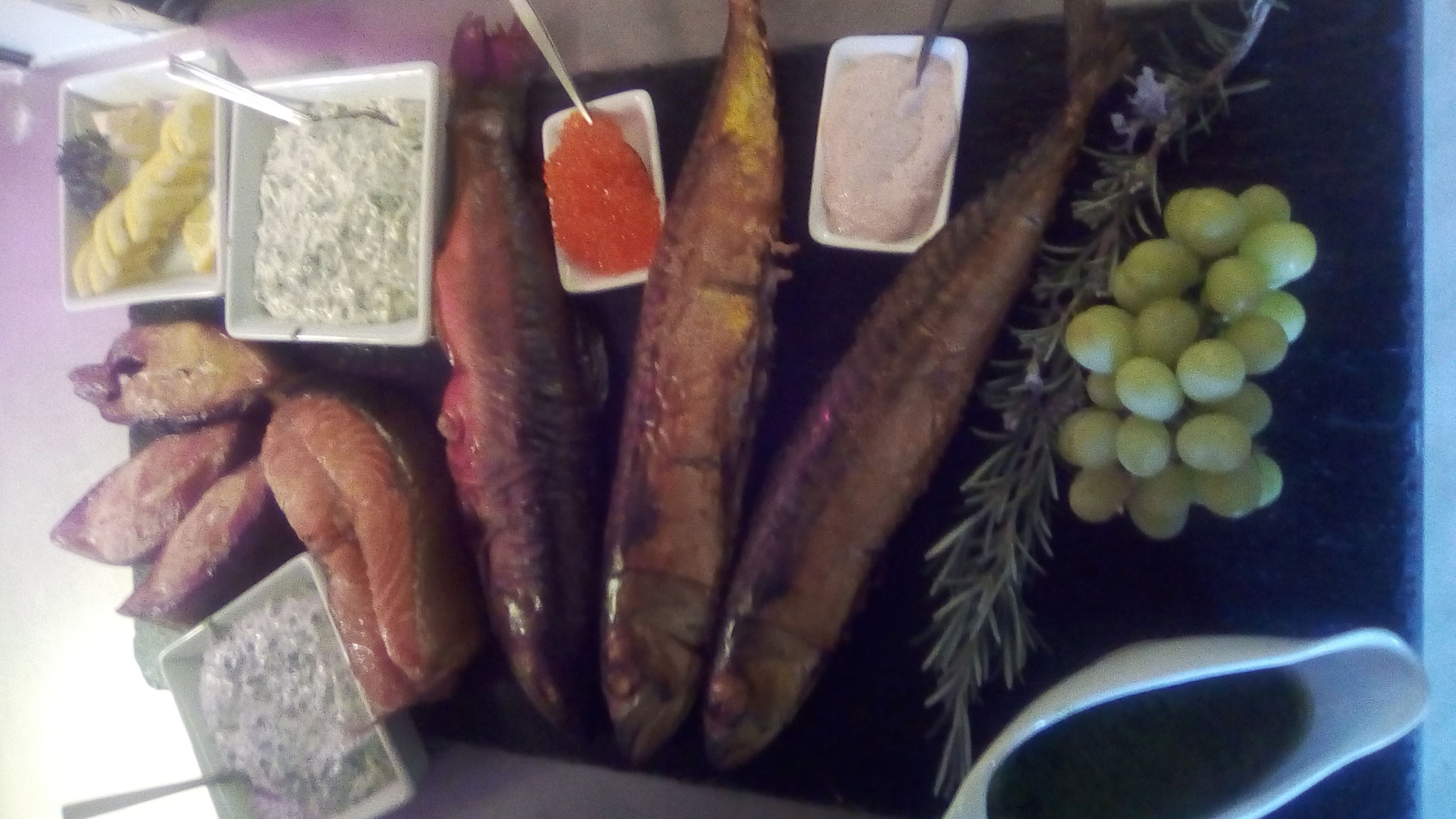 haugeräucherter Fisch