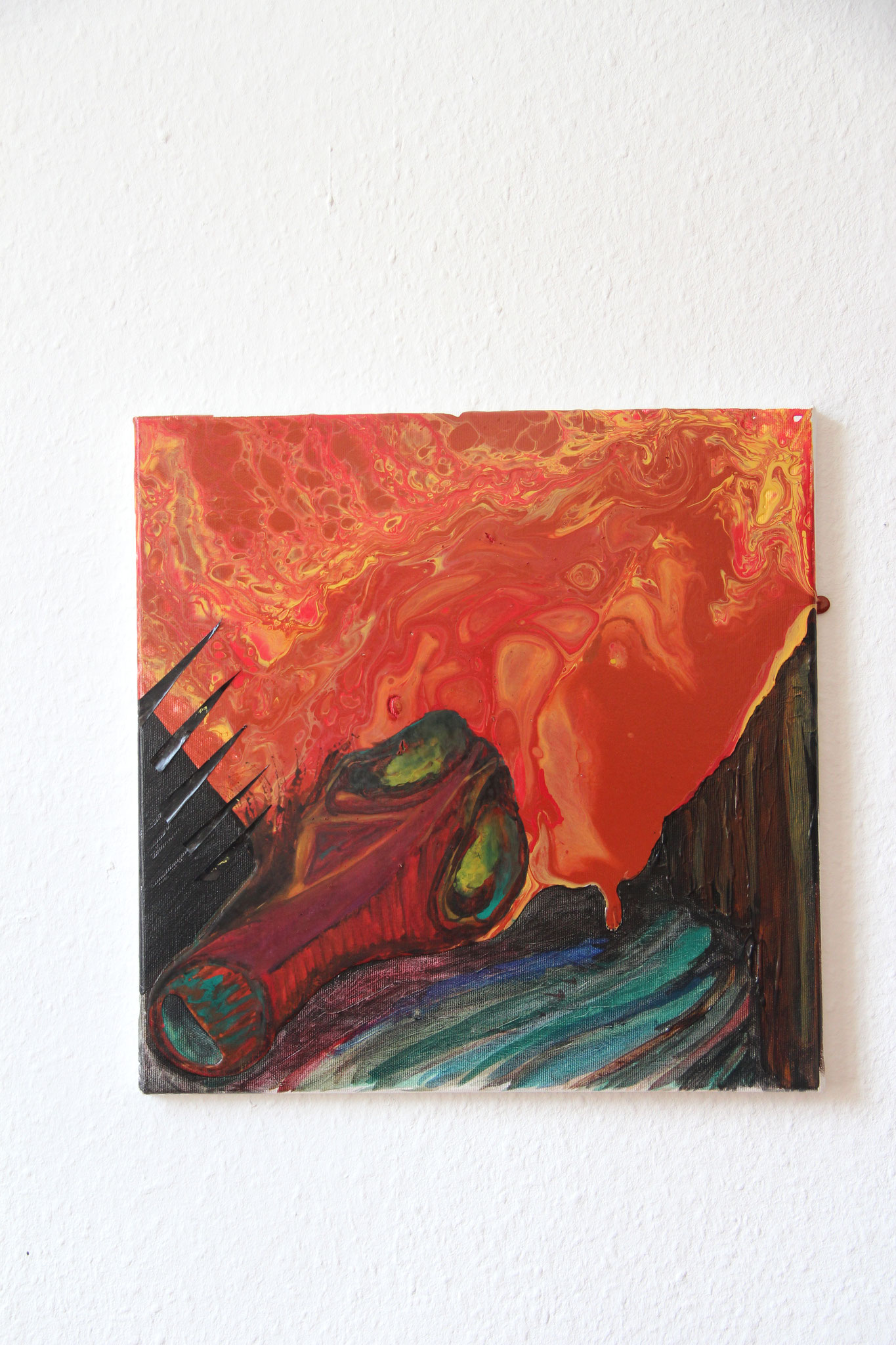 Seltsamer Traum (40 x 40) - Mitte März 2019