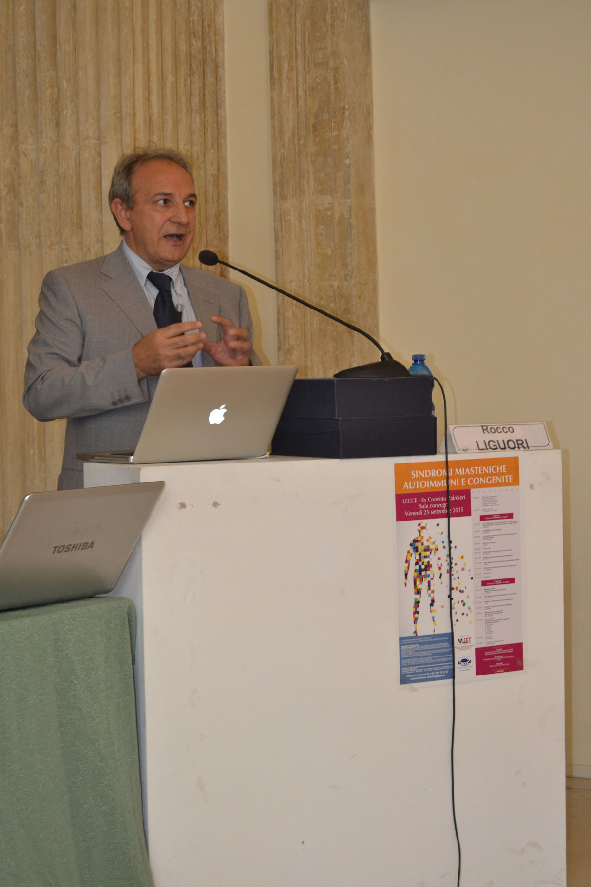 Prof. Rocco Liguori, Presidente Comitato Scientifico, Direttore Clinica Neurologica Università di Bologna. Lectio Magistralis: Sindromi miasteniche, dalla Miastenia Gravis alla Sindrome di Lambert Eaton: lo stato dell'arte.