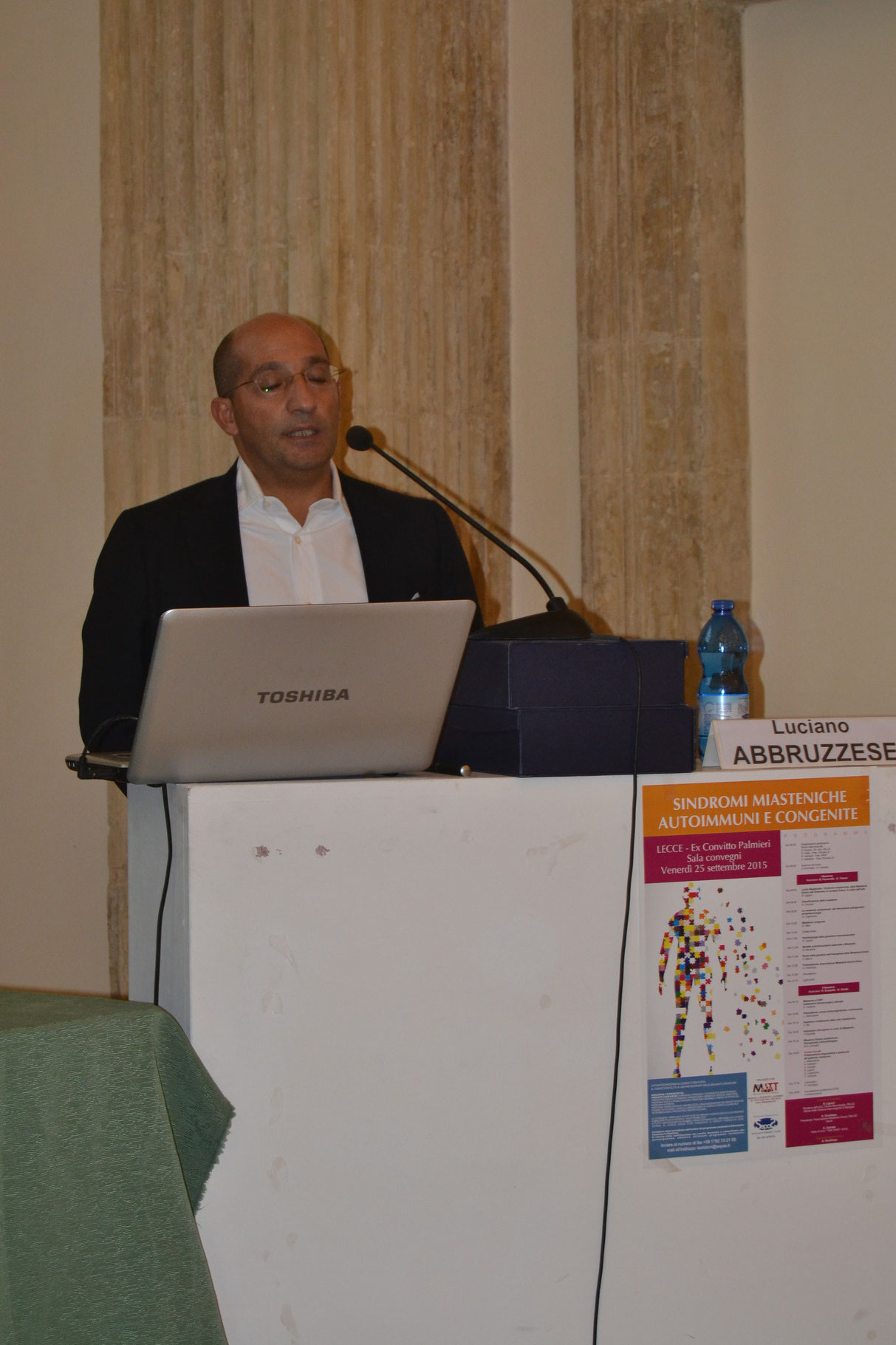 Dr. Luciano Abbruzzese, Direttore servizio Immunoematologia e Medicina Trasfusionale 'A.O. Panico' di Tricase. Plasmaferesi versus immunoglobuline: controversie.