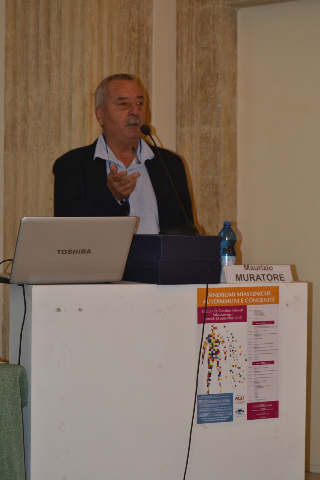 Dr. Maurizio Muratore, Responsabile Reumatologia, San Cesario (Le). Malattie autoimmunitarie associate a Miastenia.