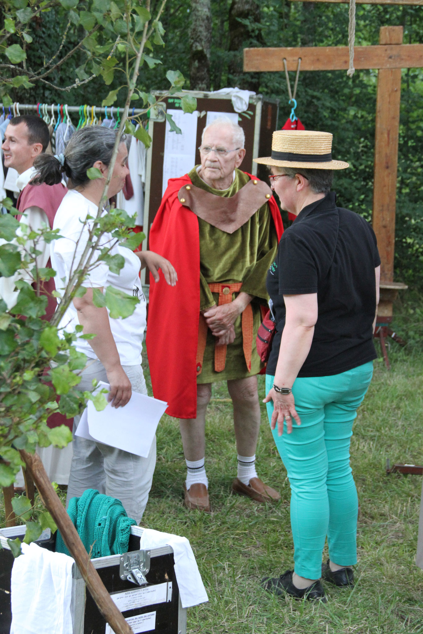 Avant l'entrée en scène (c)JDR