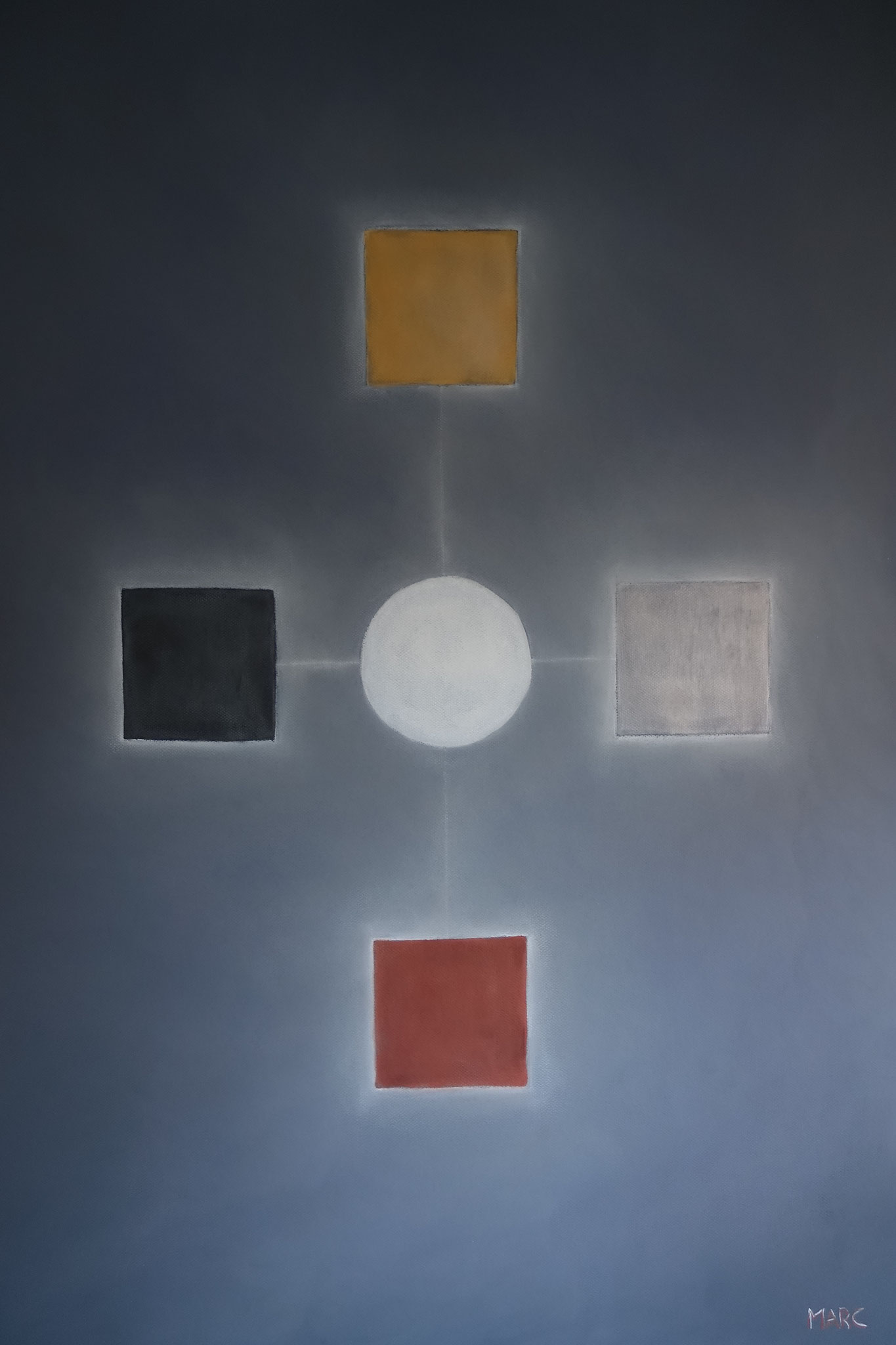 Les 4 âges, 80x120, 3000 €