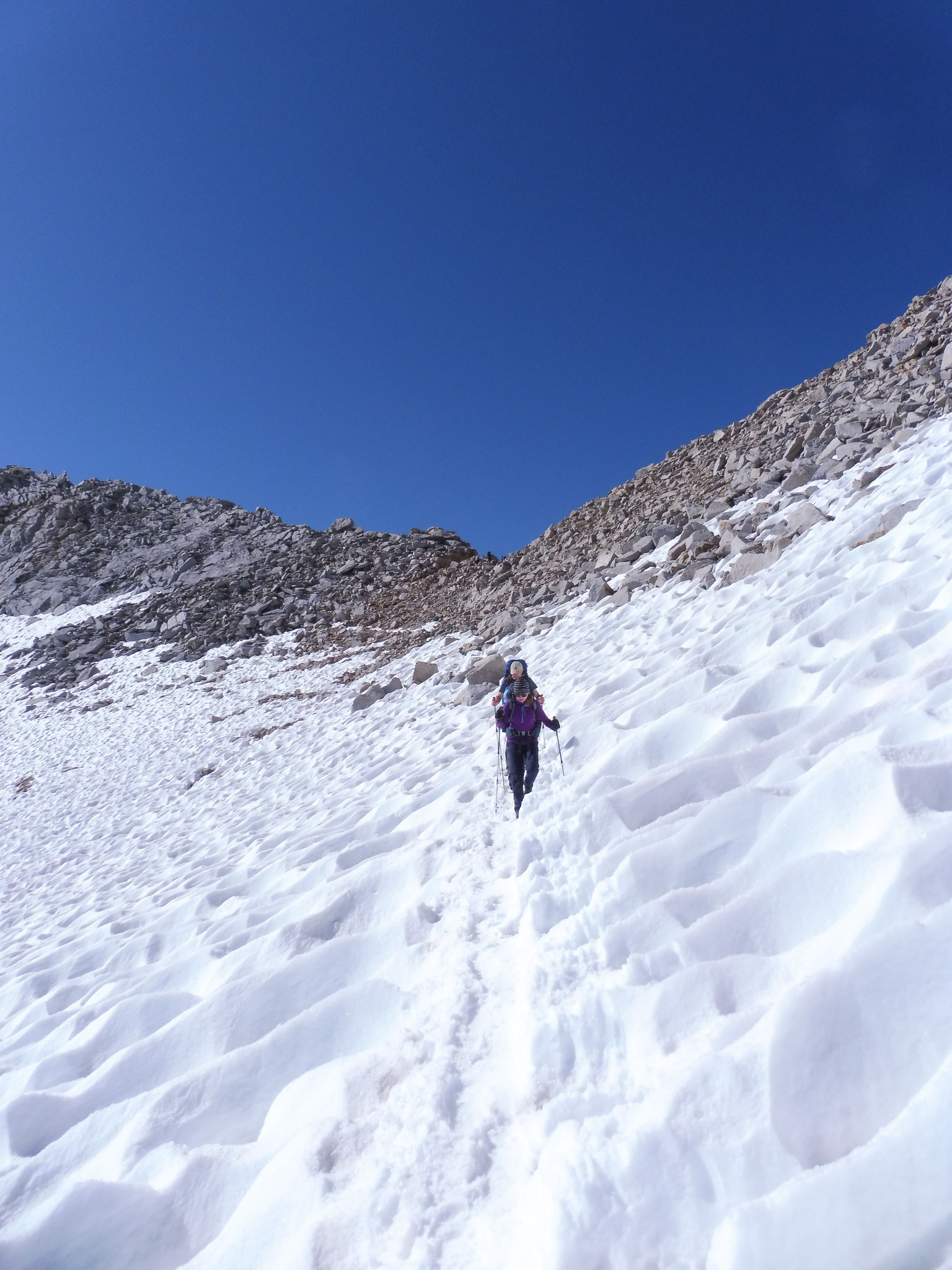 Abstieg Forester Pass