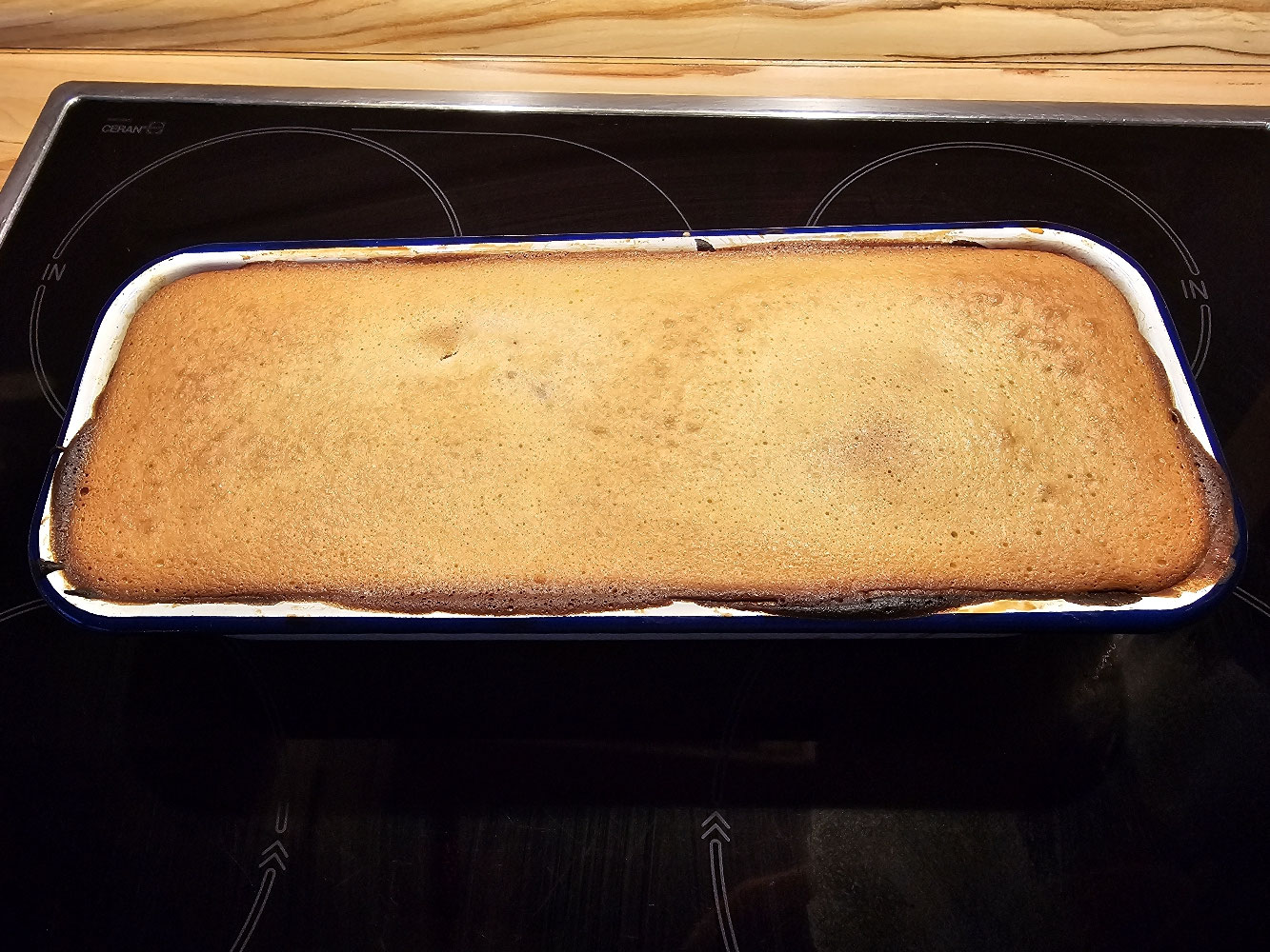 Fertig gebacknener Baumkuchen