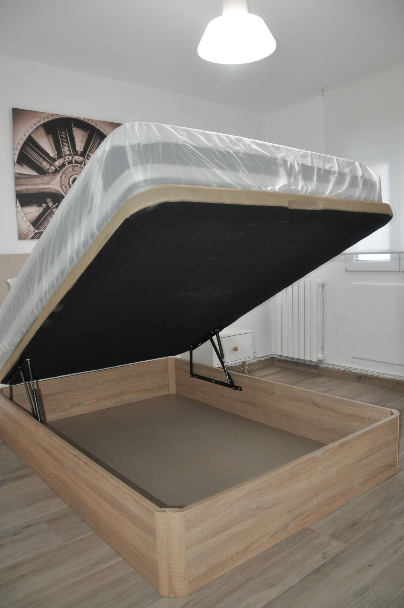 Un bel espace de rangement bien pratique